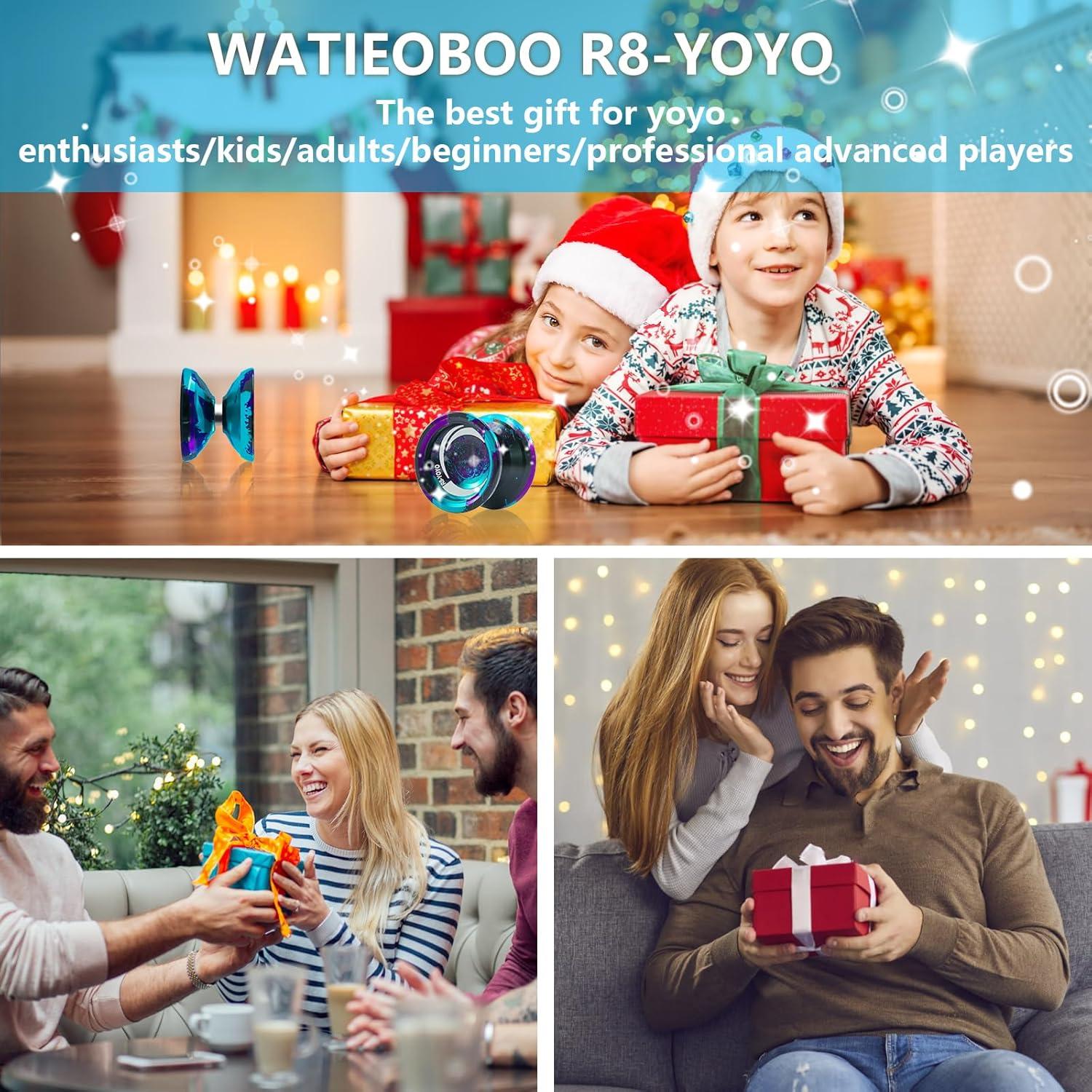 Yoyo WATIEOBOO R8 Profesional de Metal con Accesorios