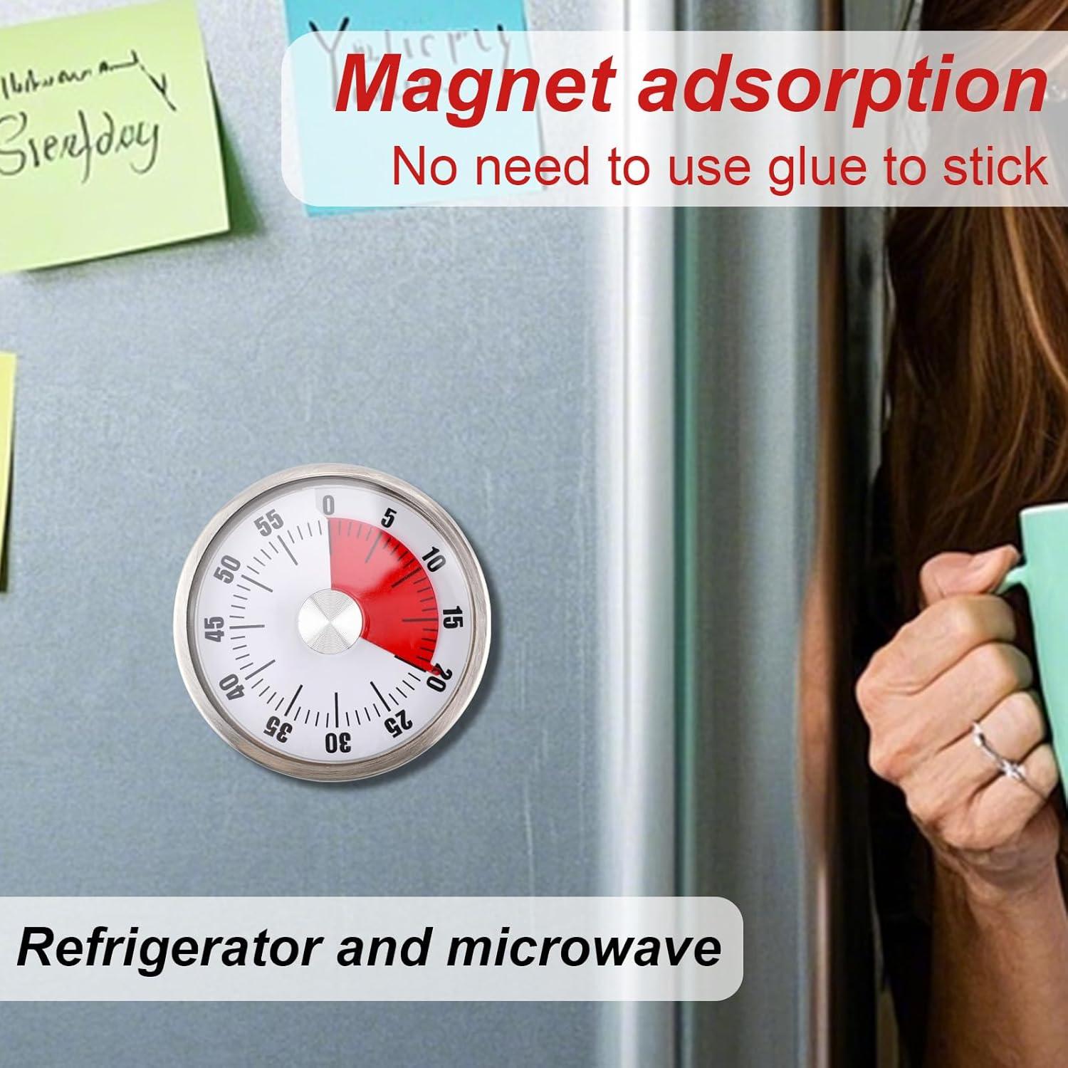 Temporizador de Cocina Mecánico BOXOB Multicolor 6cm