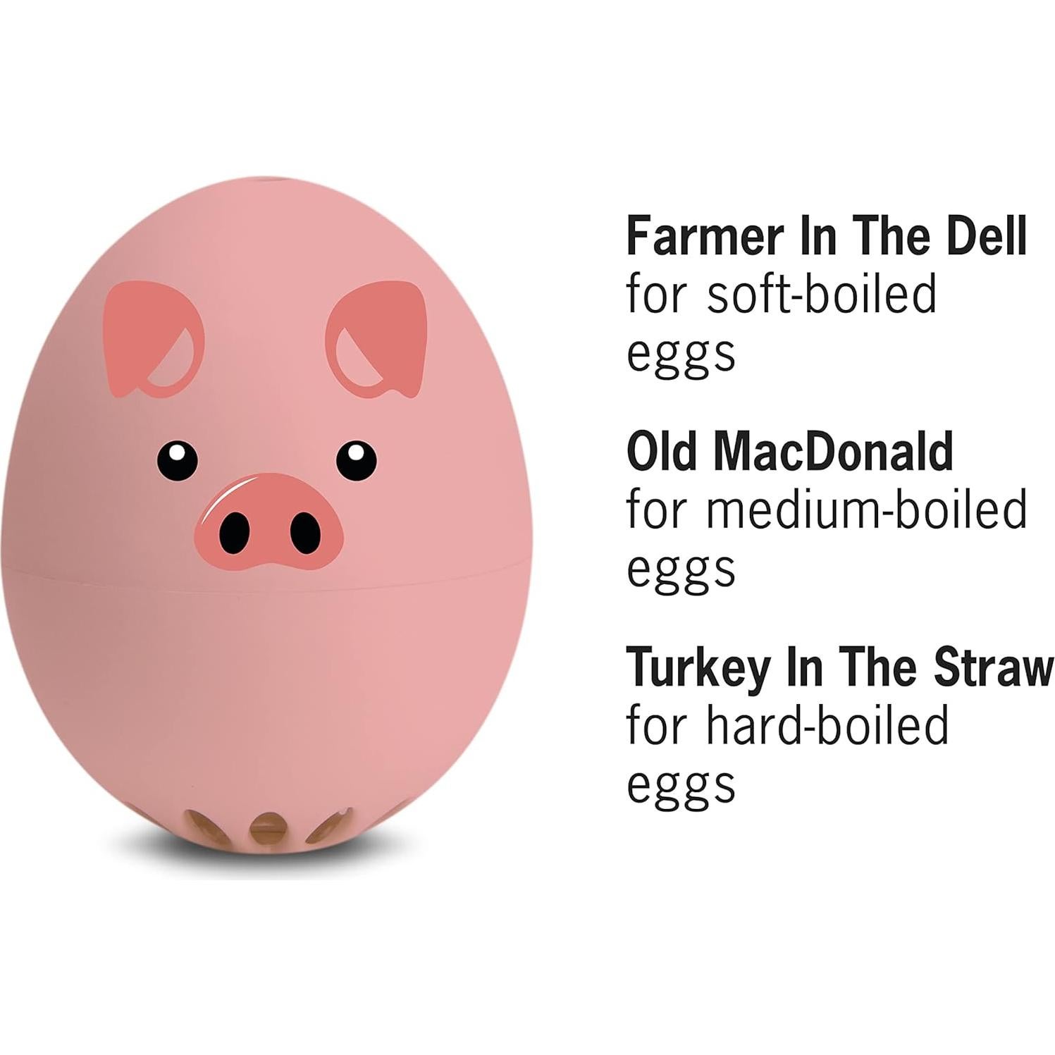 Temporizador de Huevos Brainstream BeepEgg Piggy - 3 Niveles