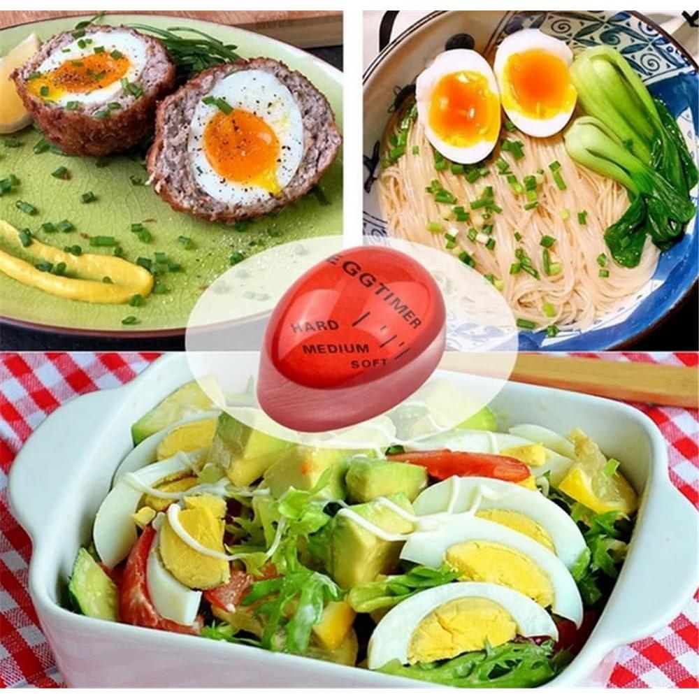 Paquete de 2 Temporizadores de Huevo Genérico Rojo 56mm
