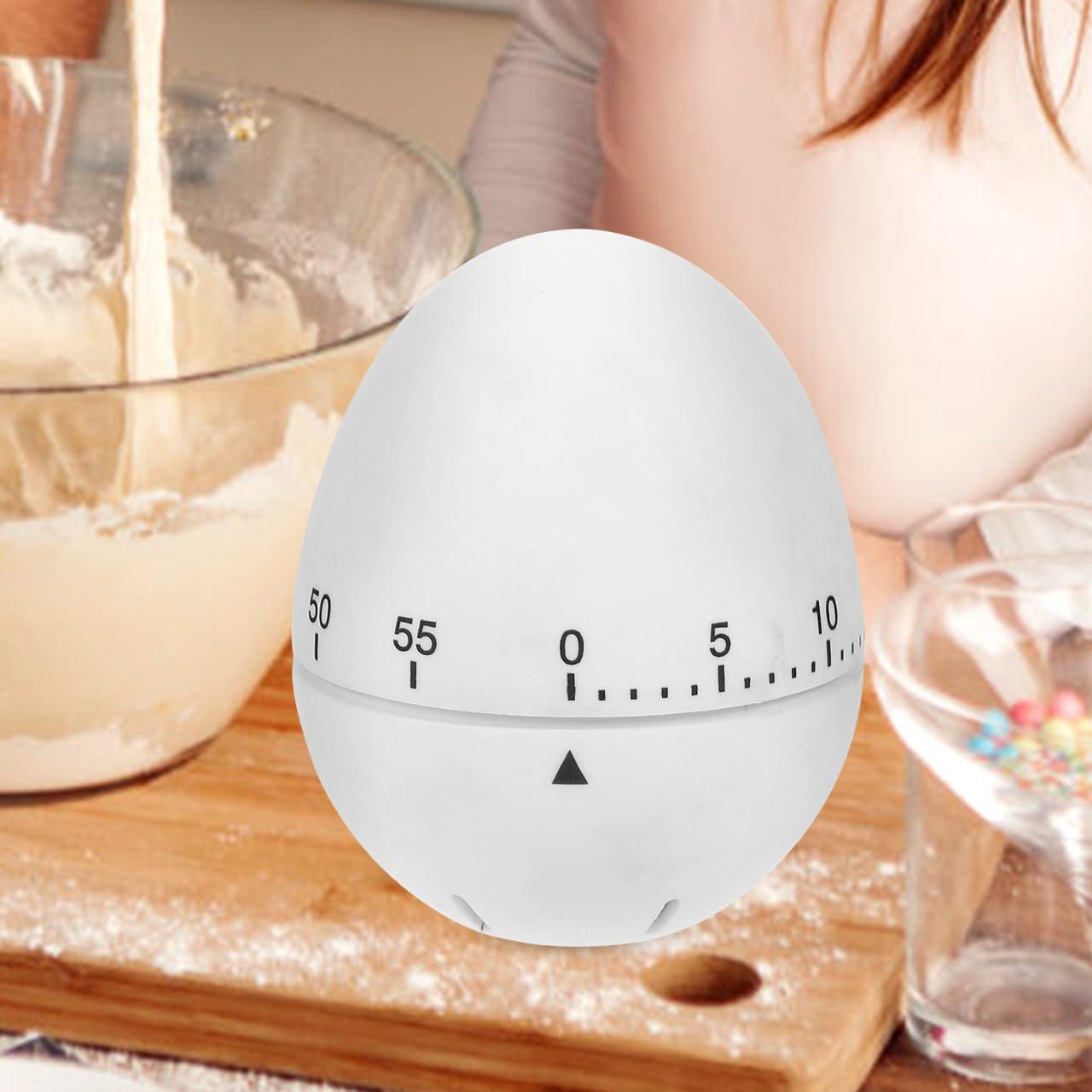 Temporizador de Cocina Mecánico Cabilock, Diseño de Huevo, 7.5 cm