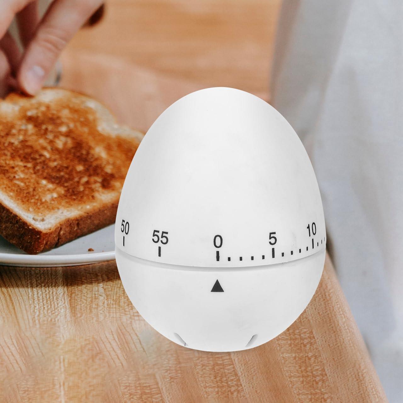 Temporizador de Cocina Mecánico Cabilock, Diseño de Huevo, 7.5 cm