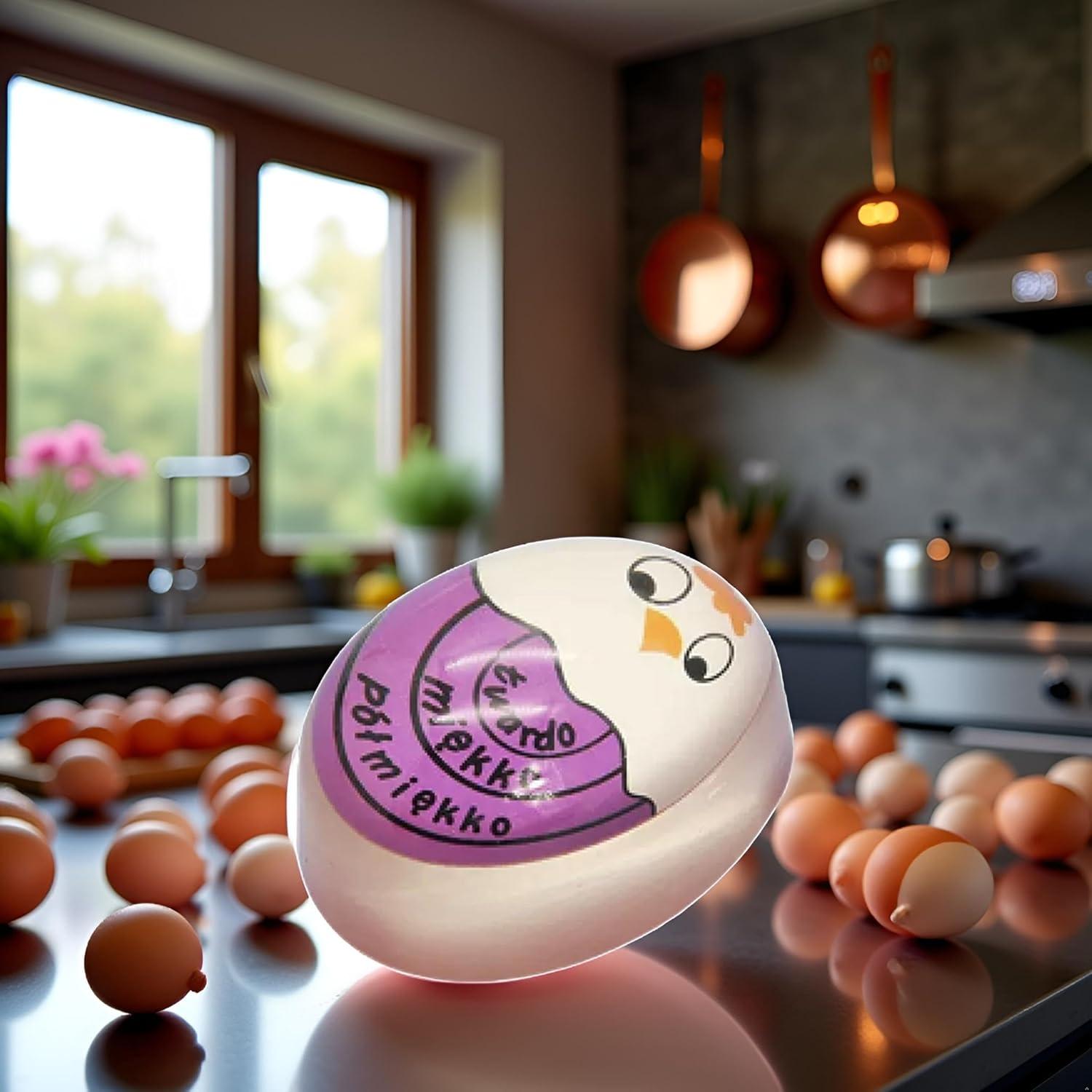 Temporizador de Cocina Sluswallow Púrpura para Huevos Cocidos