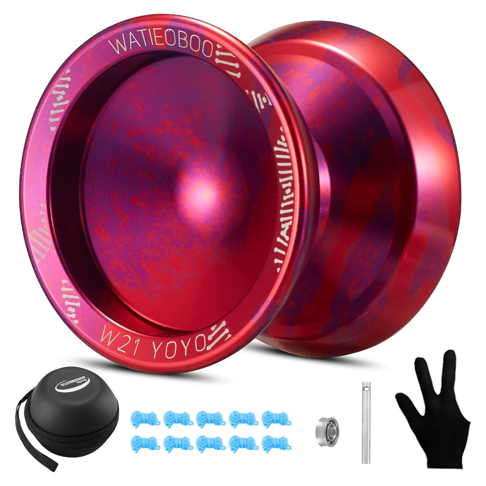 Yoyo WATIEOBOO R8 Profesional con 10 Cuerdas y Estuche