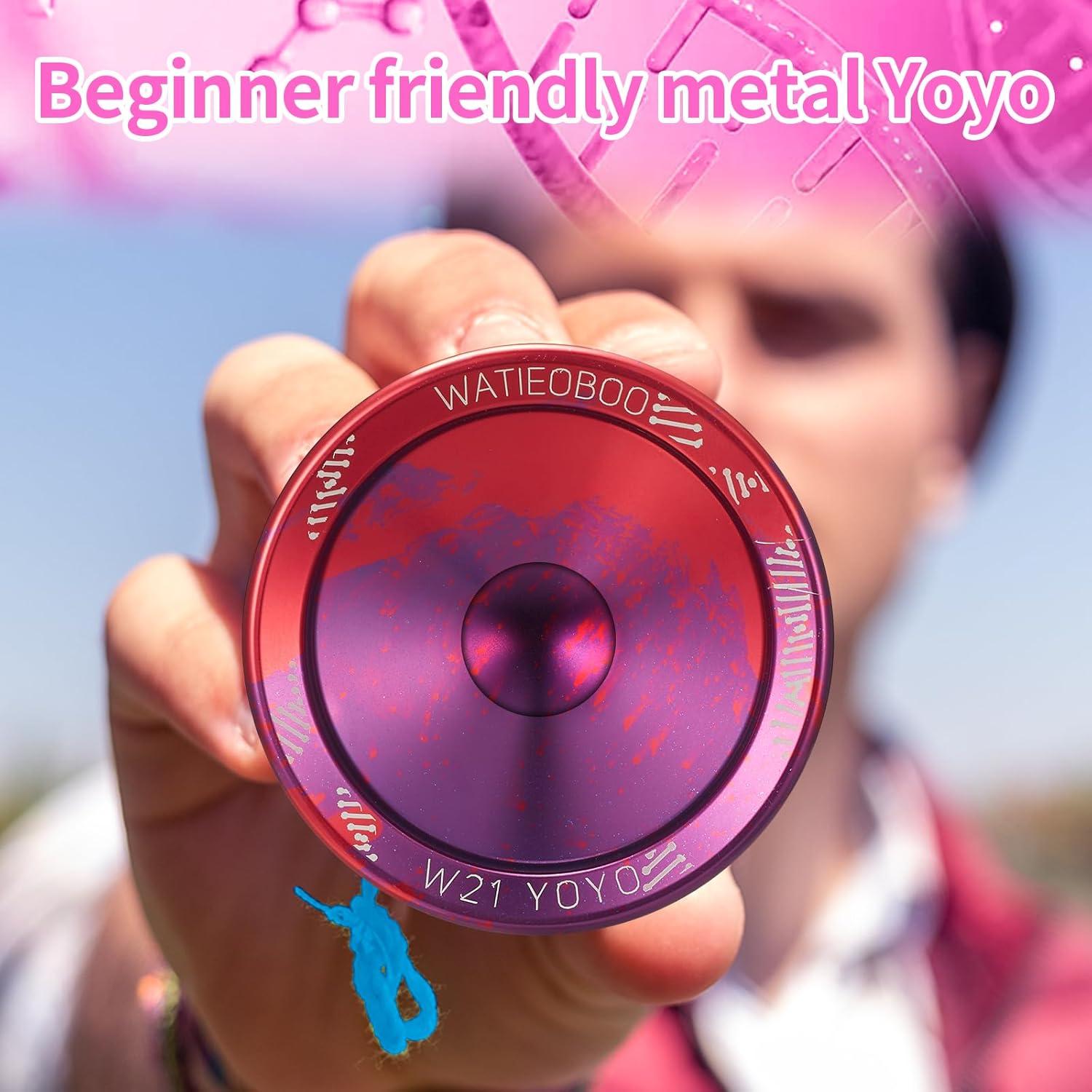 Yoyo WATIEOBOO R8 Profesional con 10 Cuerdas y Estuche