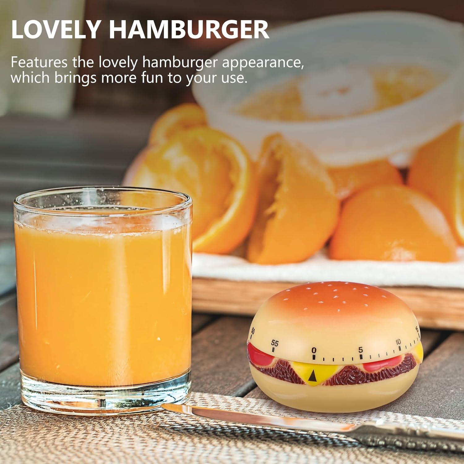 Temporizador Mecánico de Cocina Cabilock Hamburguesa 60 Min