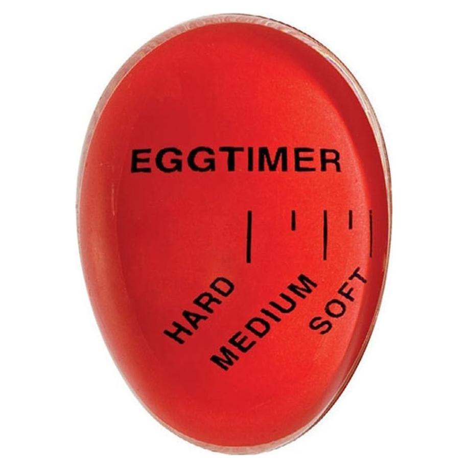 Temporizador de Huevo FITHIFI Rojo Ecológico 2 Unidades