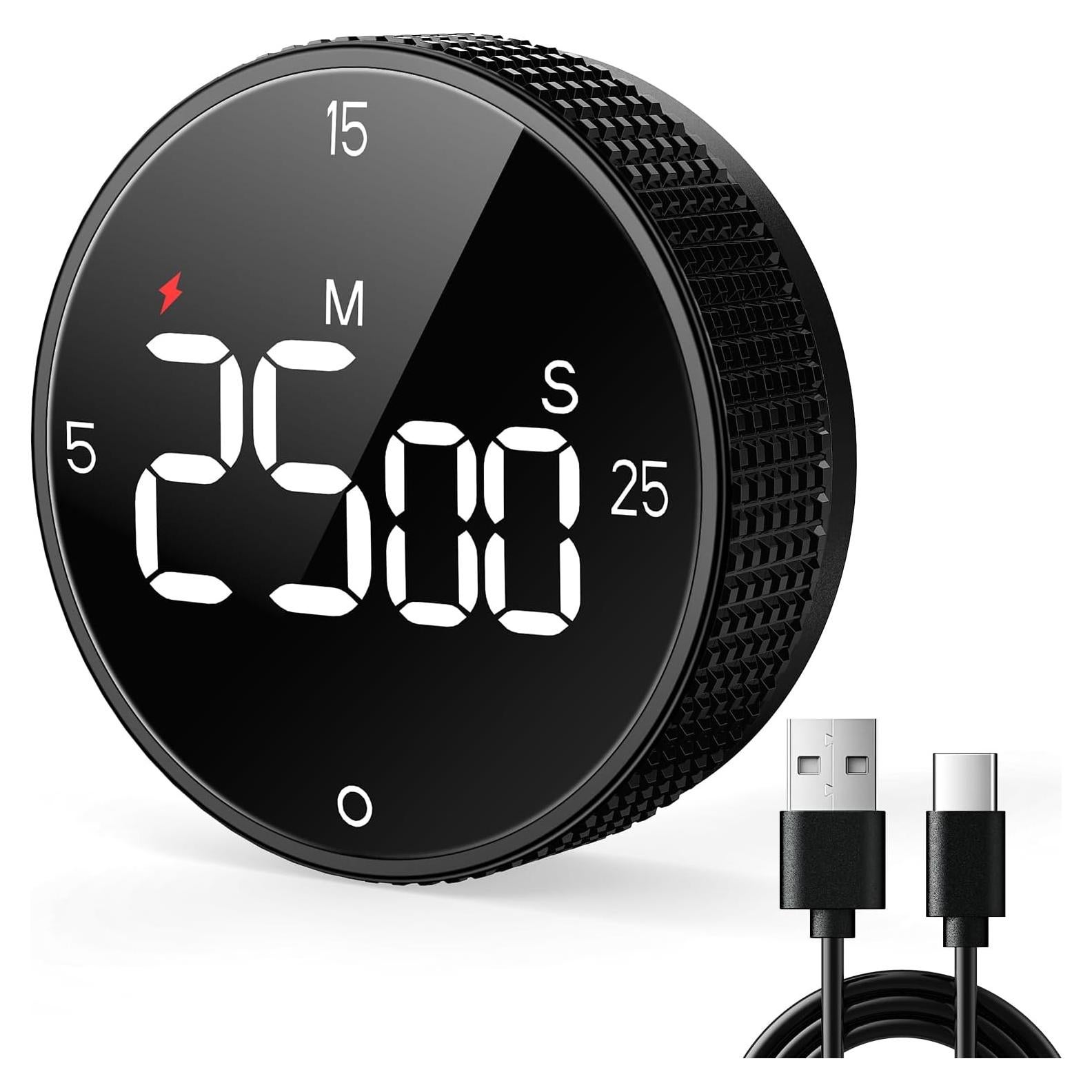 Temporizador Magnético Recargable Allbean 800mAh Pantalla LED