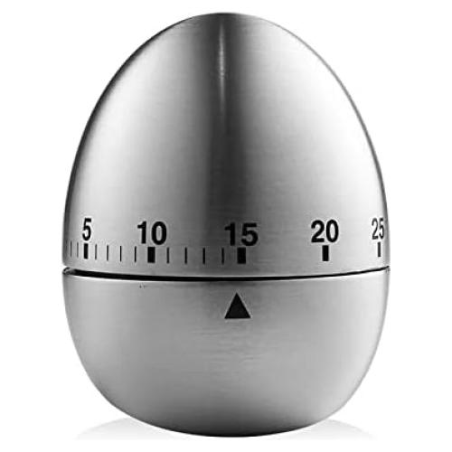 Temporizador de Cocina Mecánico Art&Beauty Acero Inoxidable 60 min