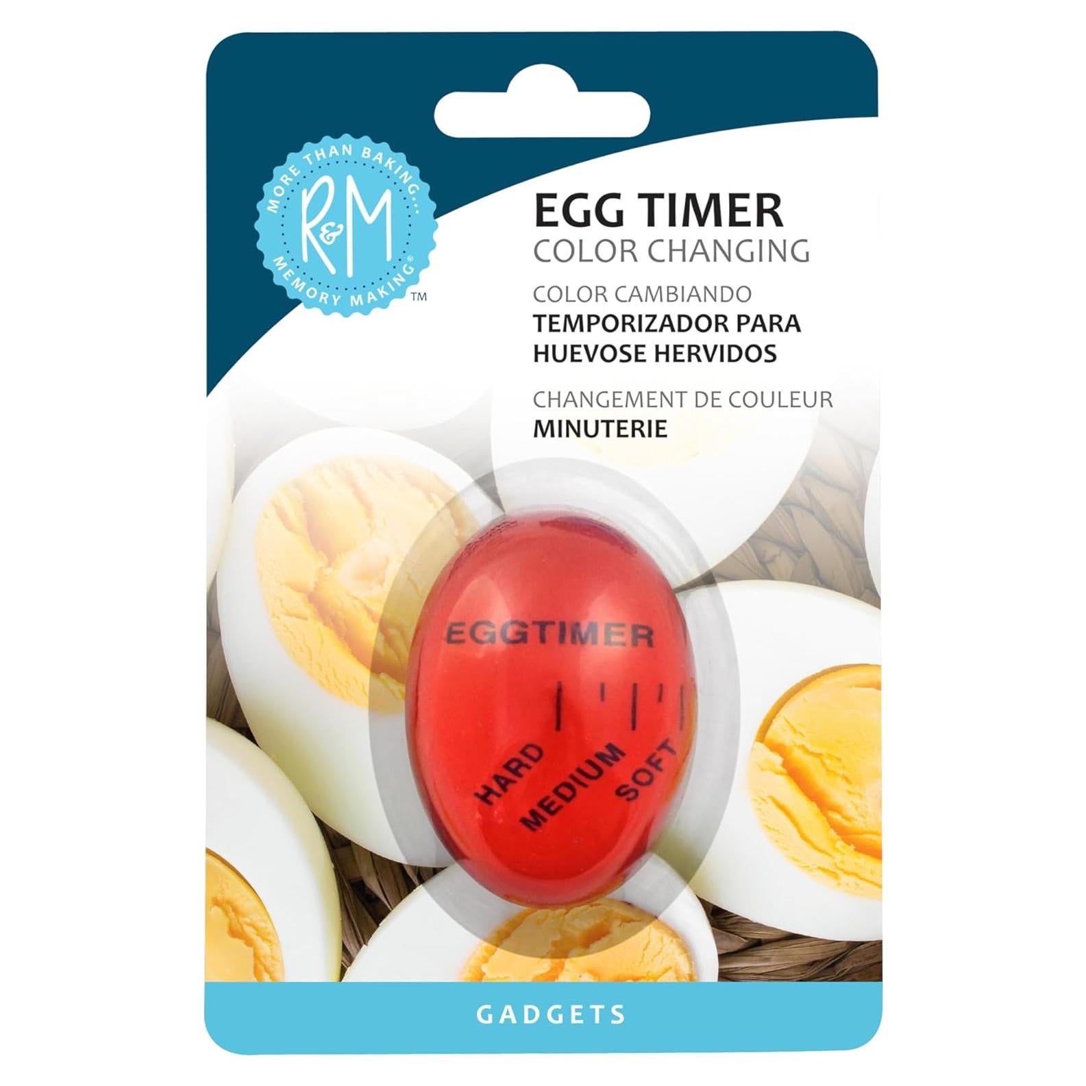 Temporizador de Huevo R&M Internacional Rojo Cambia Color