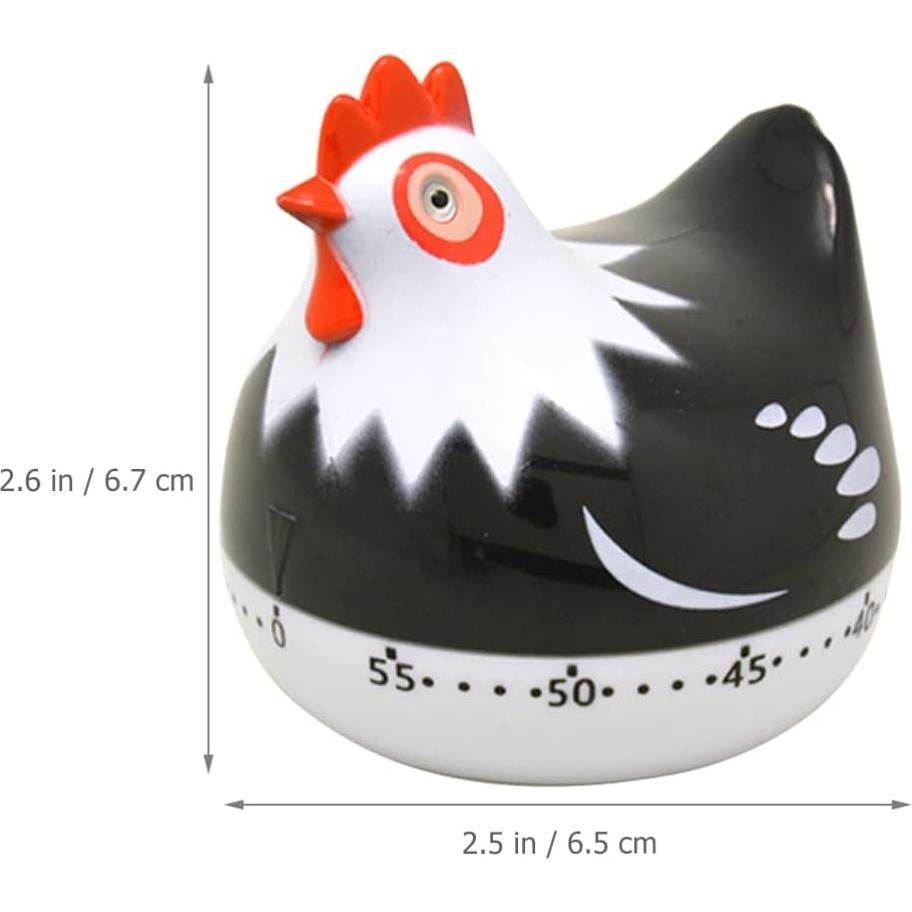 Temporizador de Cocina Mecánico Zerodeko Pollo 60 Minutos