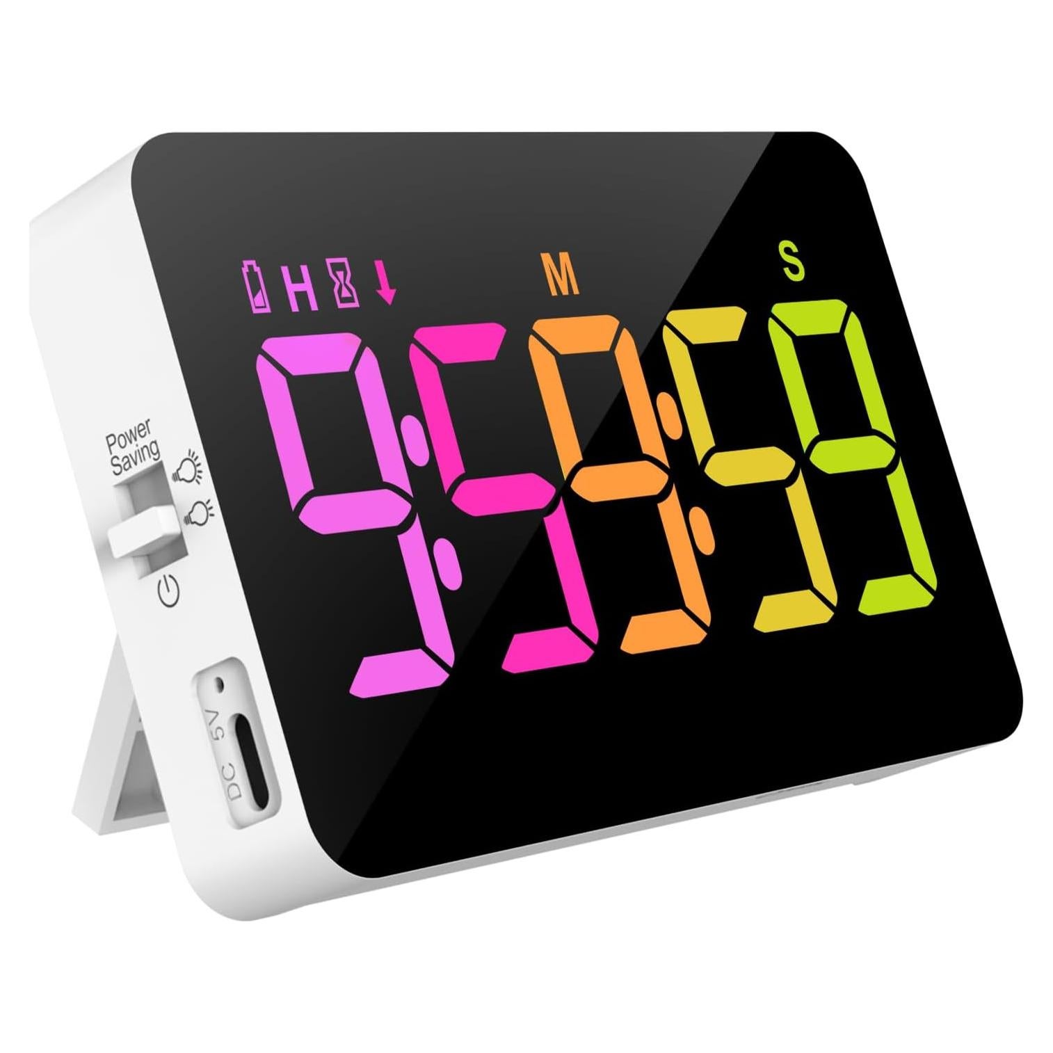 Temporizador Digital de Cocina PERSUPER 10 Horas RGB 5"