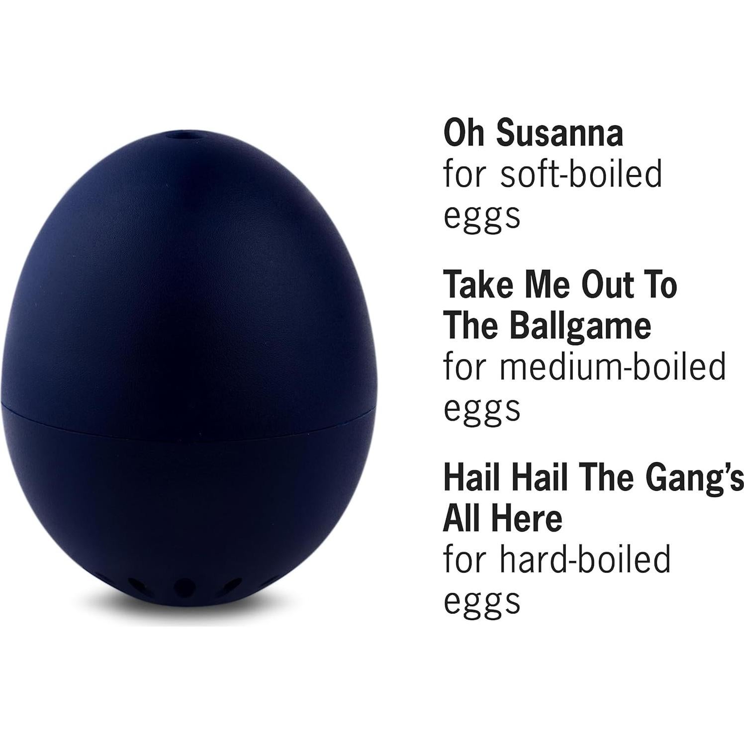 Temporizador de Huevos BrainStream BeepEgg - Musical, Azul Noche