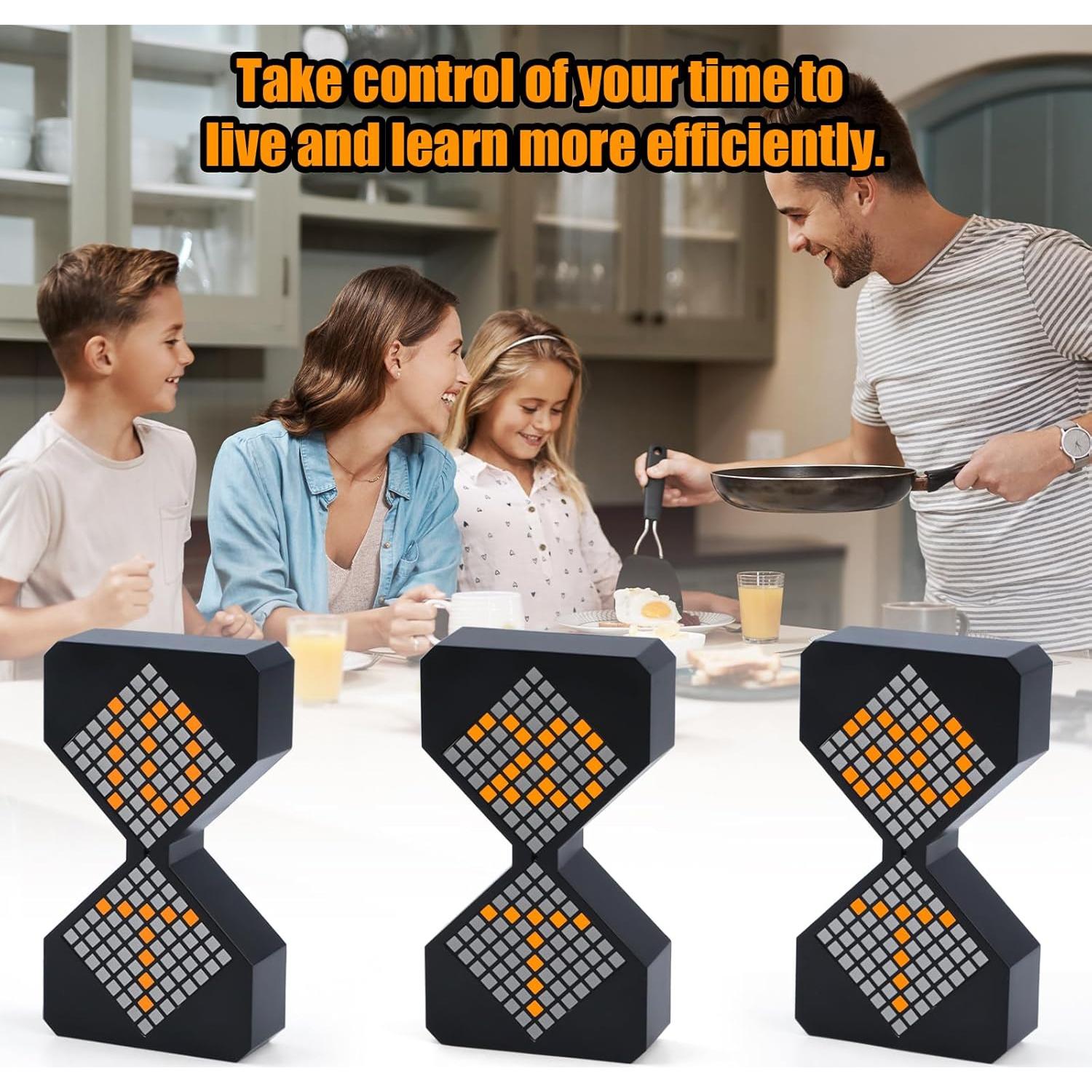 Temporizador Visual de Arena LED LPZNUYVC 1-30 Minutos