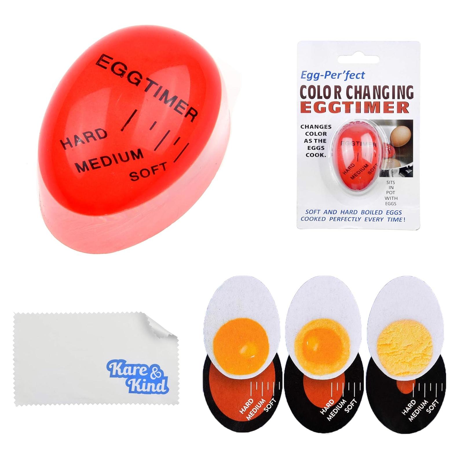 Temporizador de Huevos Kare & Kind 2 Piezas - Cambio de Color
