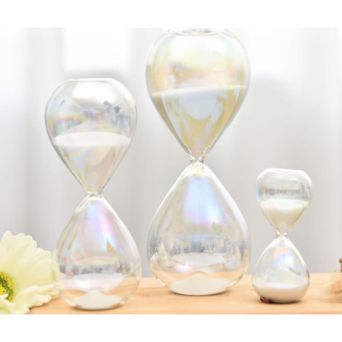 Reloj de Arena Falytemow 5 Minutos Vidrio Minimalista 20 cm