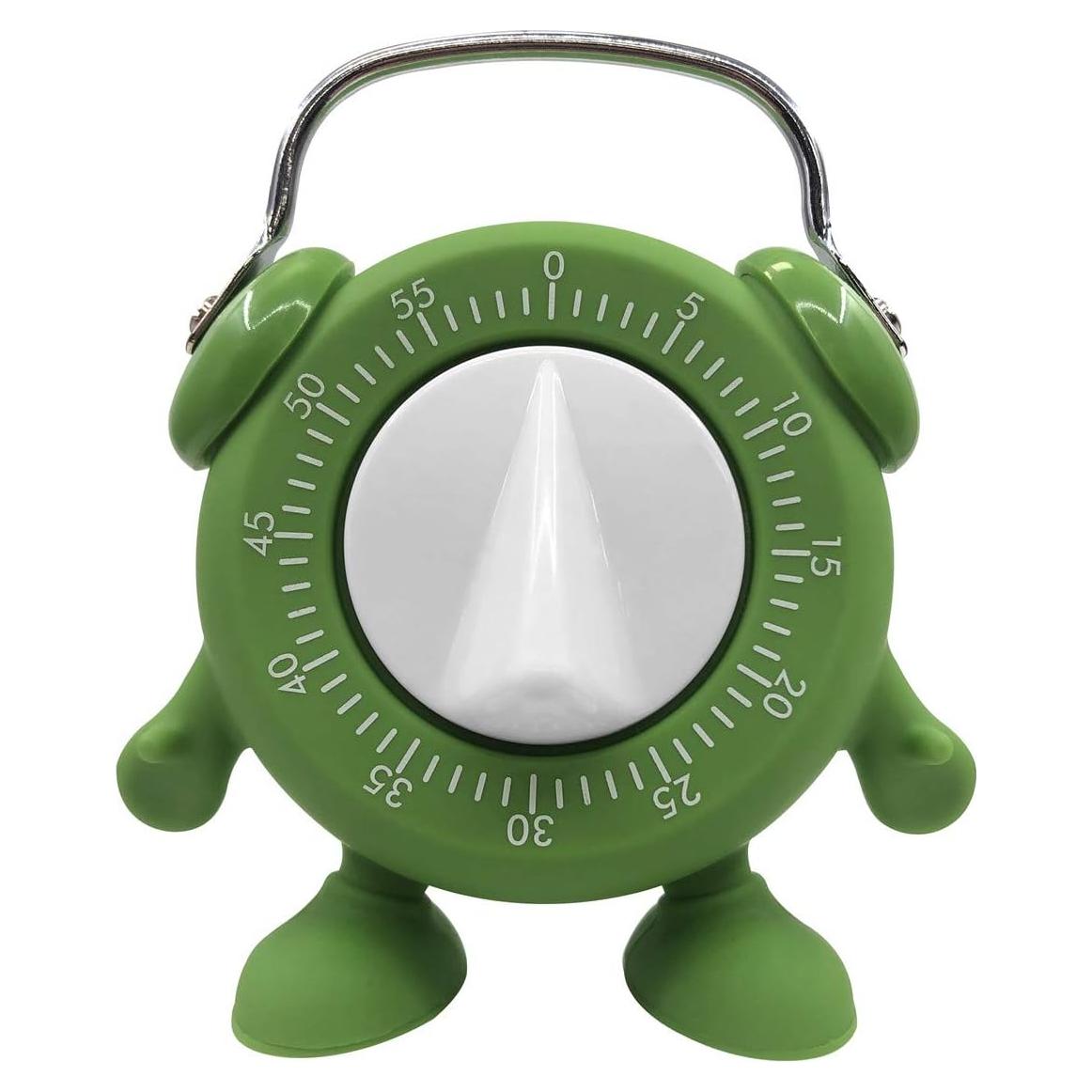 Temporizador de Cocina Mecánico Keleely Verde 60 Minutos