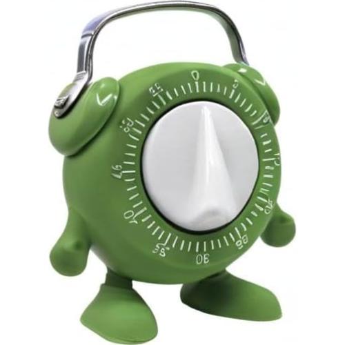 Temporizador de Cocina Mecánico Keleely Verde 60 Minutos