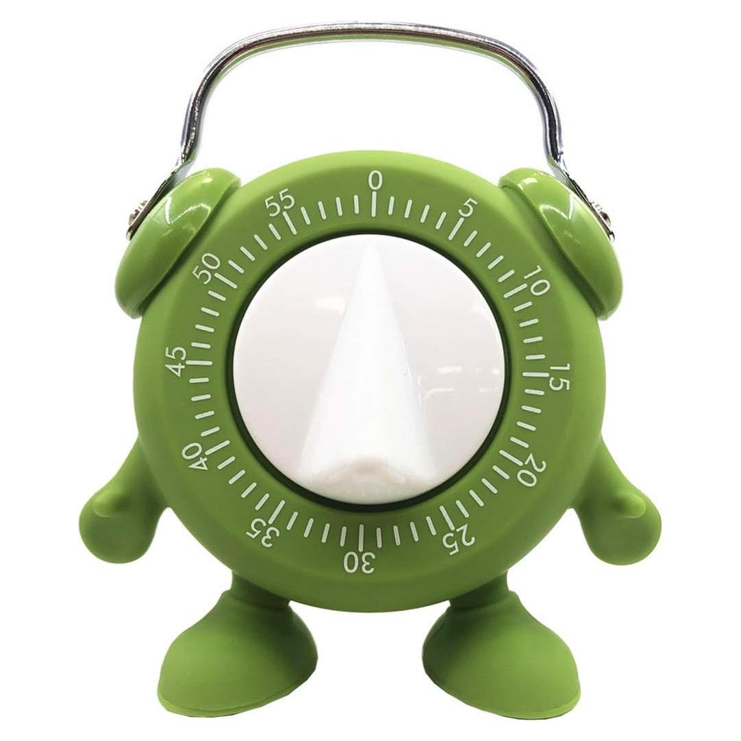 Temporizador de Cocina HERF Verde 60 Minutos Sin Batería