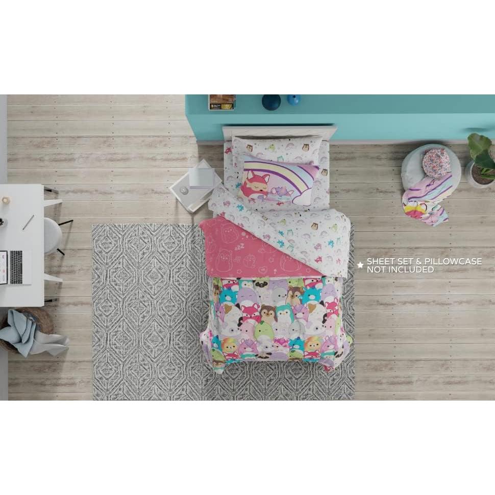 Juego de Sábanas Twin XL Franco Squishmallows Microfibra