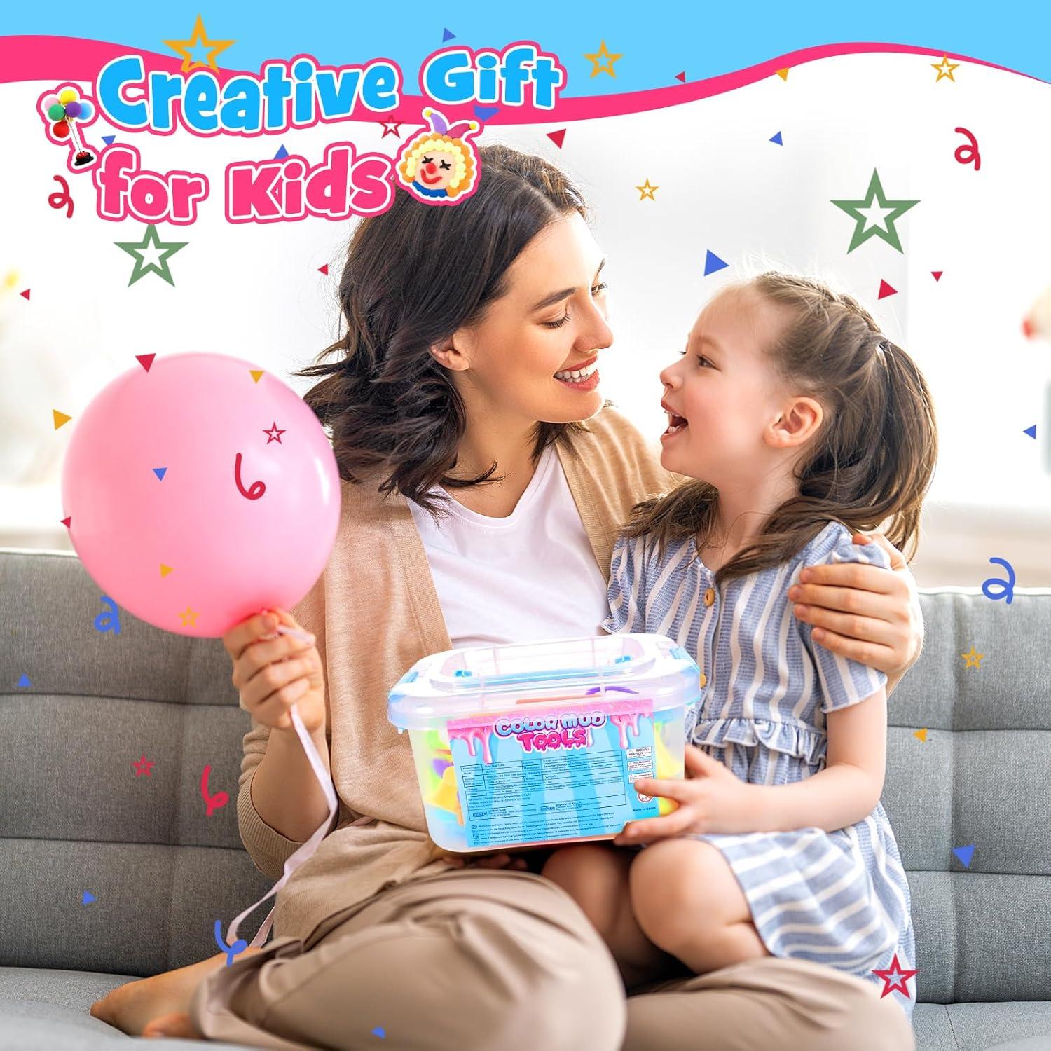 Juego de Herramientas de Masa para Niños 37 Piezas