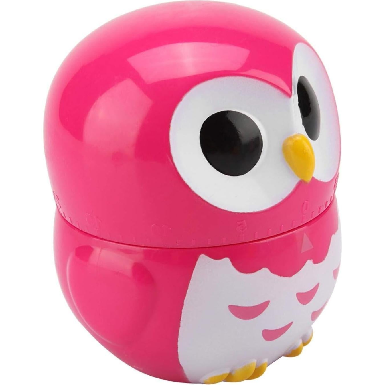 Temporizador de Cocina Mecánico Tyenaza Búho Rosa 55 Minutos