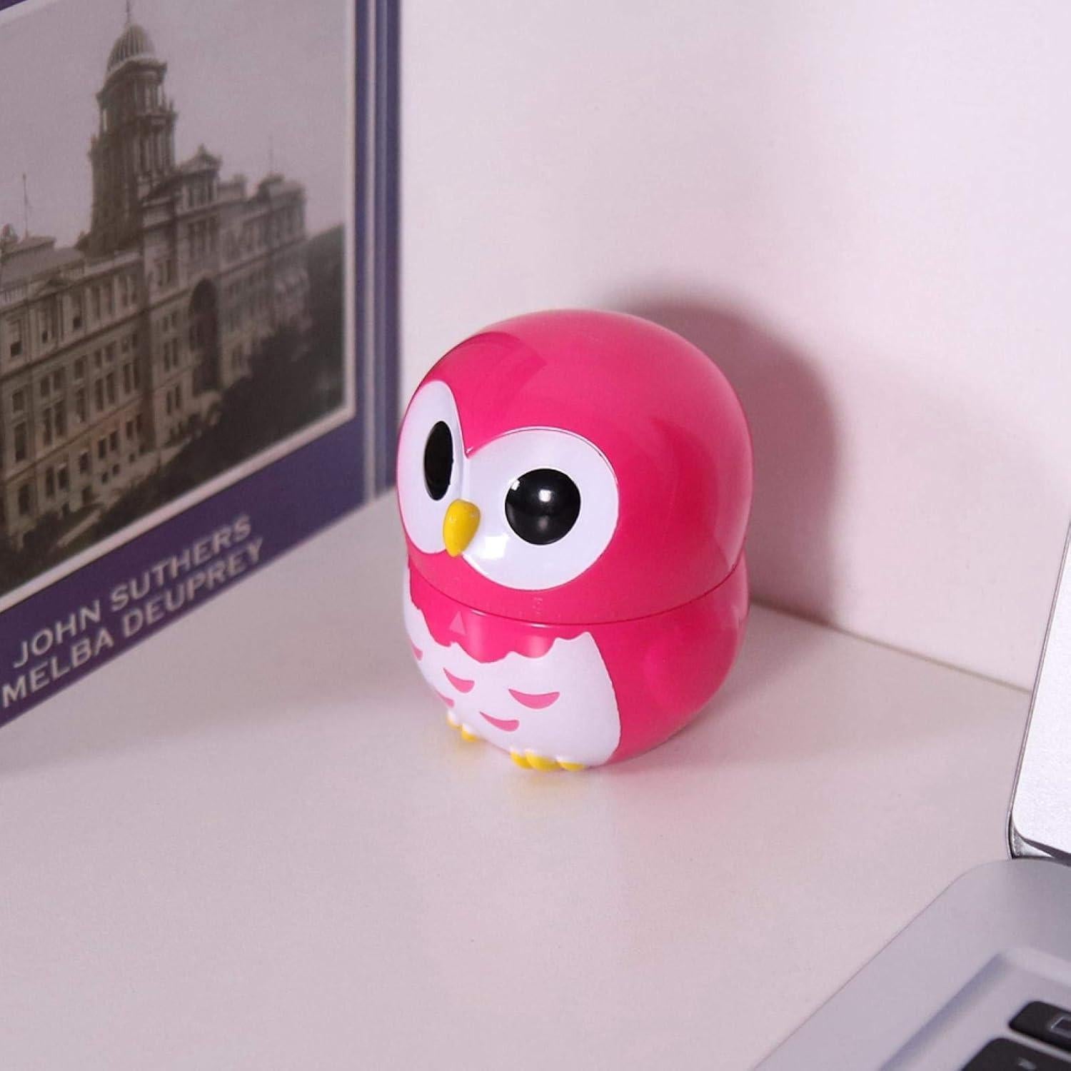 Temporizador de Cocina Mecánico Tyenaza Búho Rosa 55 Minutos