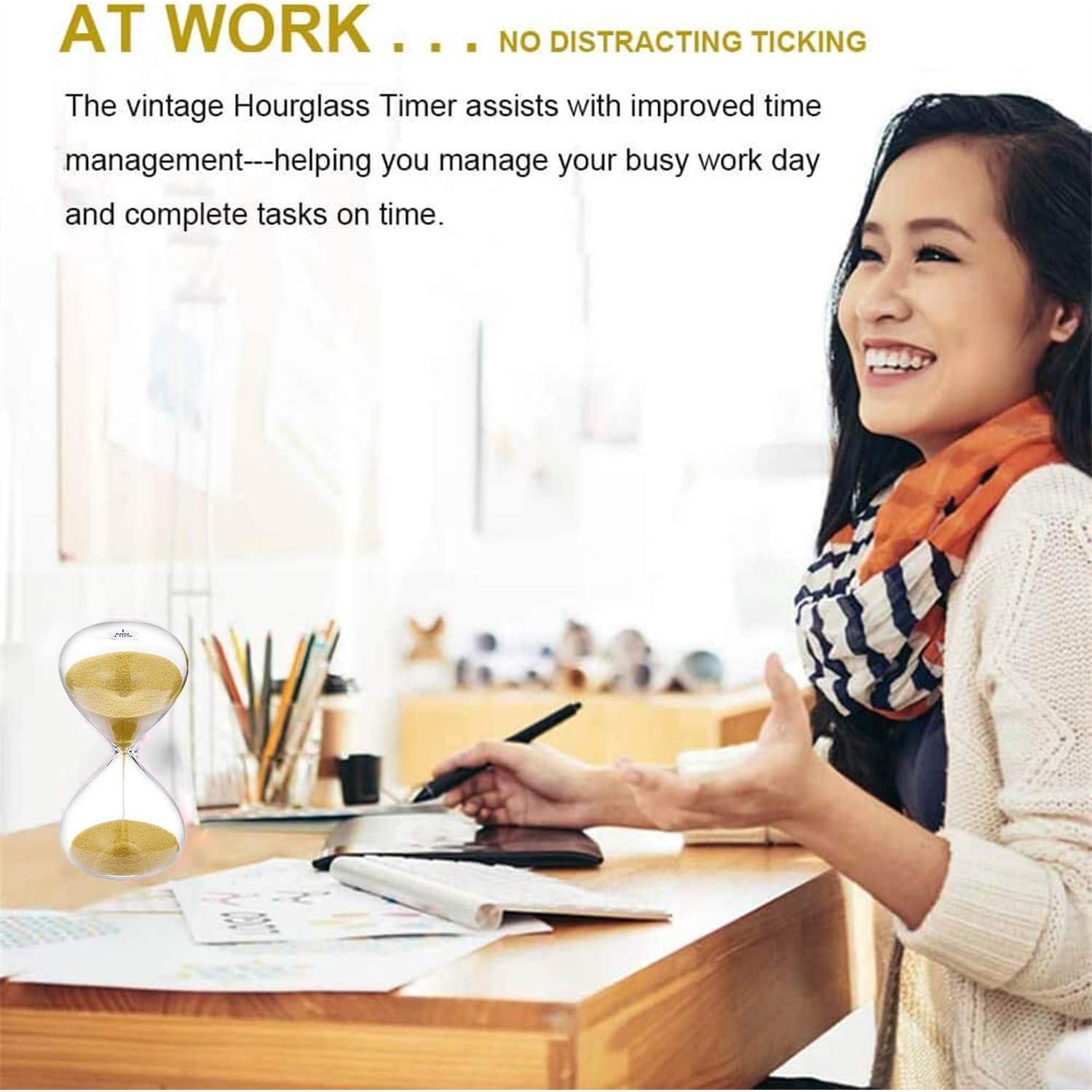 Reloj de Arena SuLiao 5.1" Oro 3 Minutos Decorativo