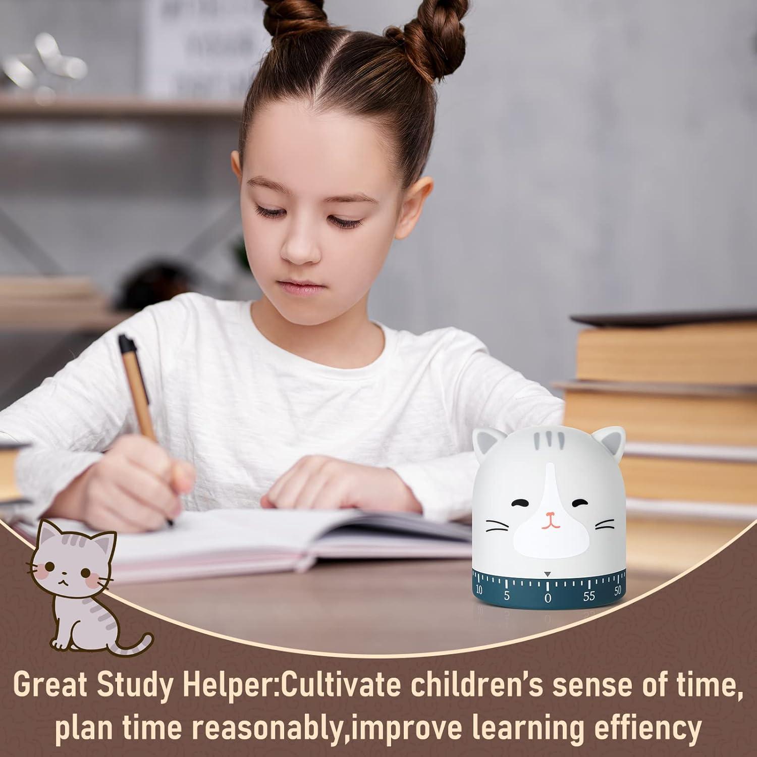 Temporizador de Cocina Mecánico Queekay 4 Pcs Animales 60 Min