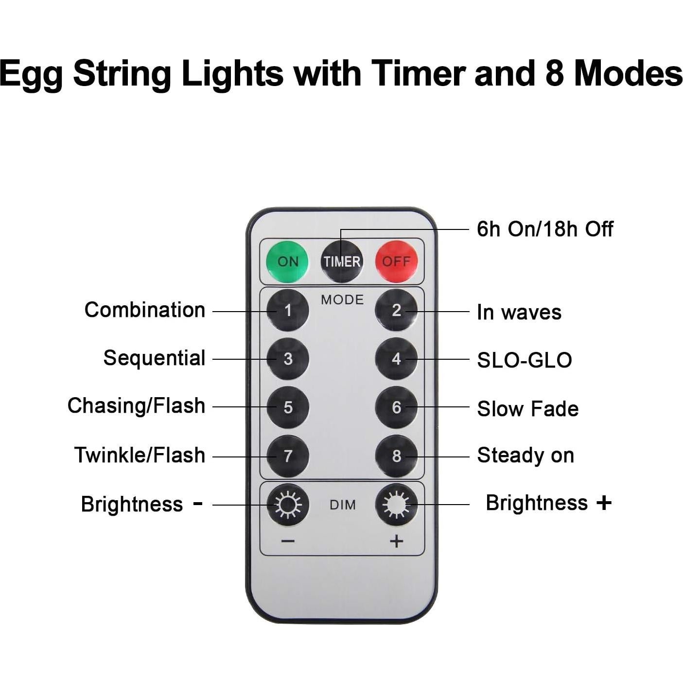 Luces de Cuerda LED Decorativas C APPOK 1.98m 20 LEDs a Pilas