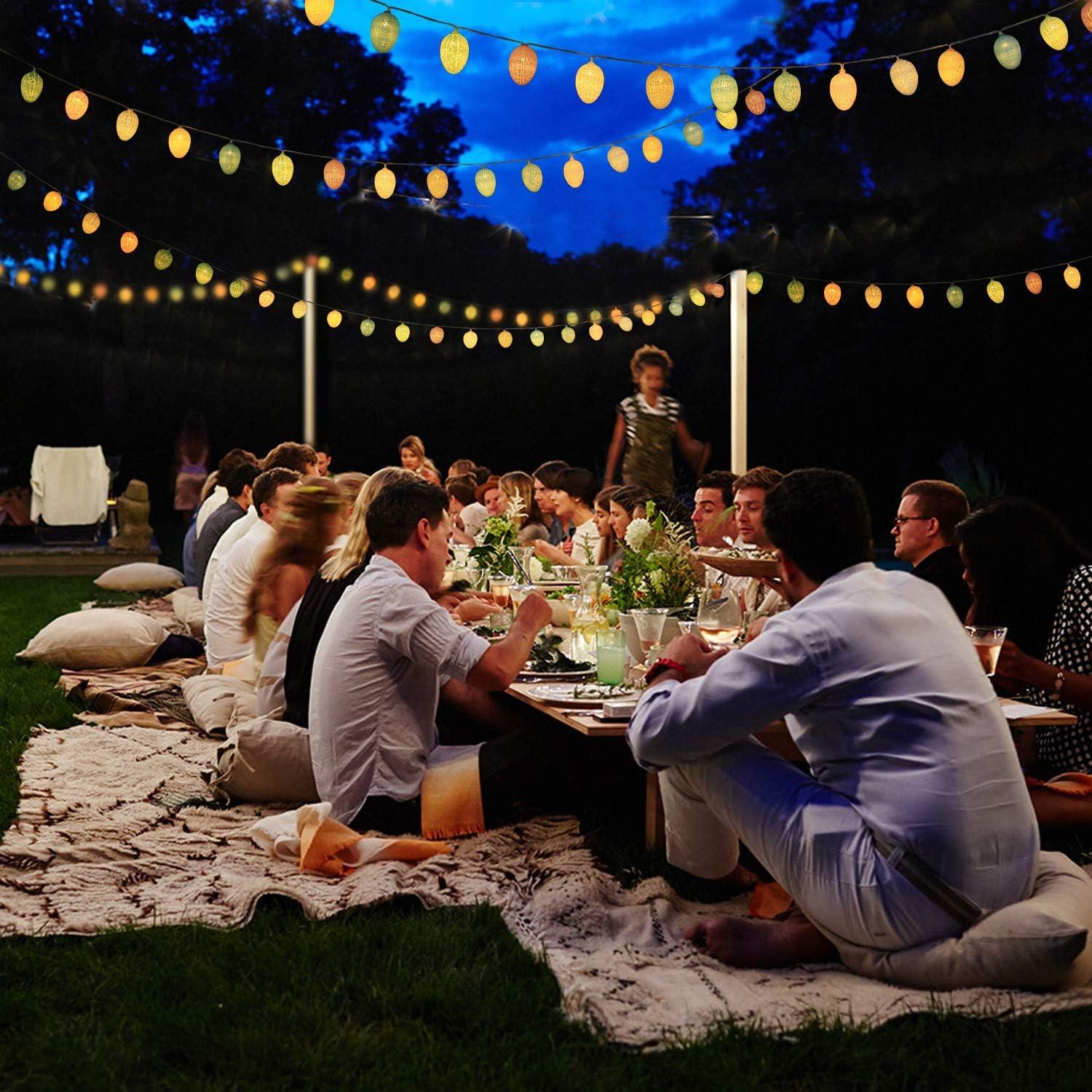 Luces de Cuerda LED Decorativas C APPOK 1.98m 20 LEDs a Pilas