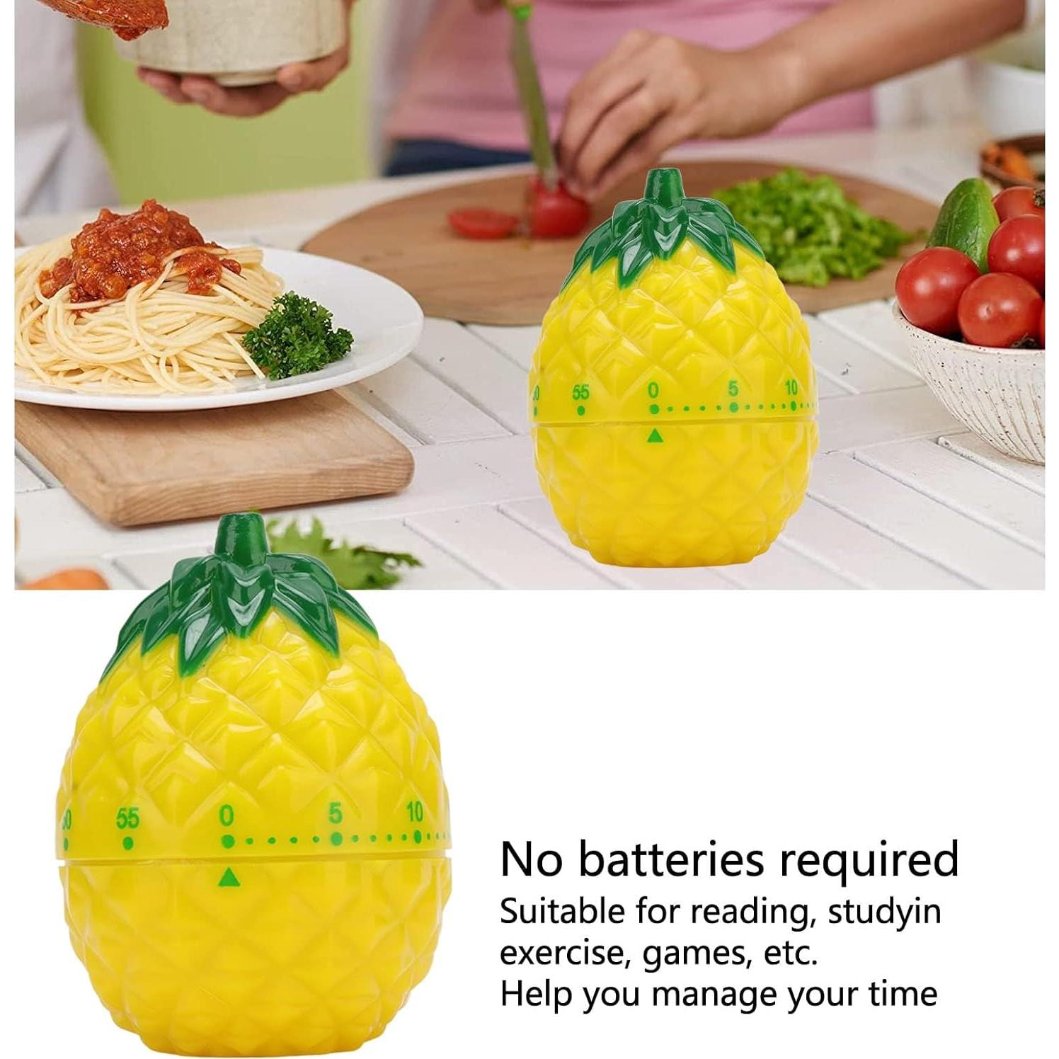 Temporizador de Cocina Mecánico Jwthee Piña 60 Minutos