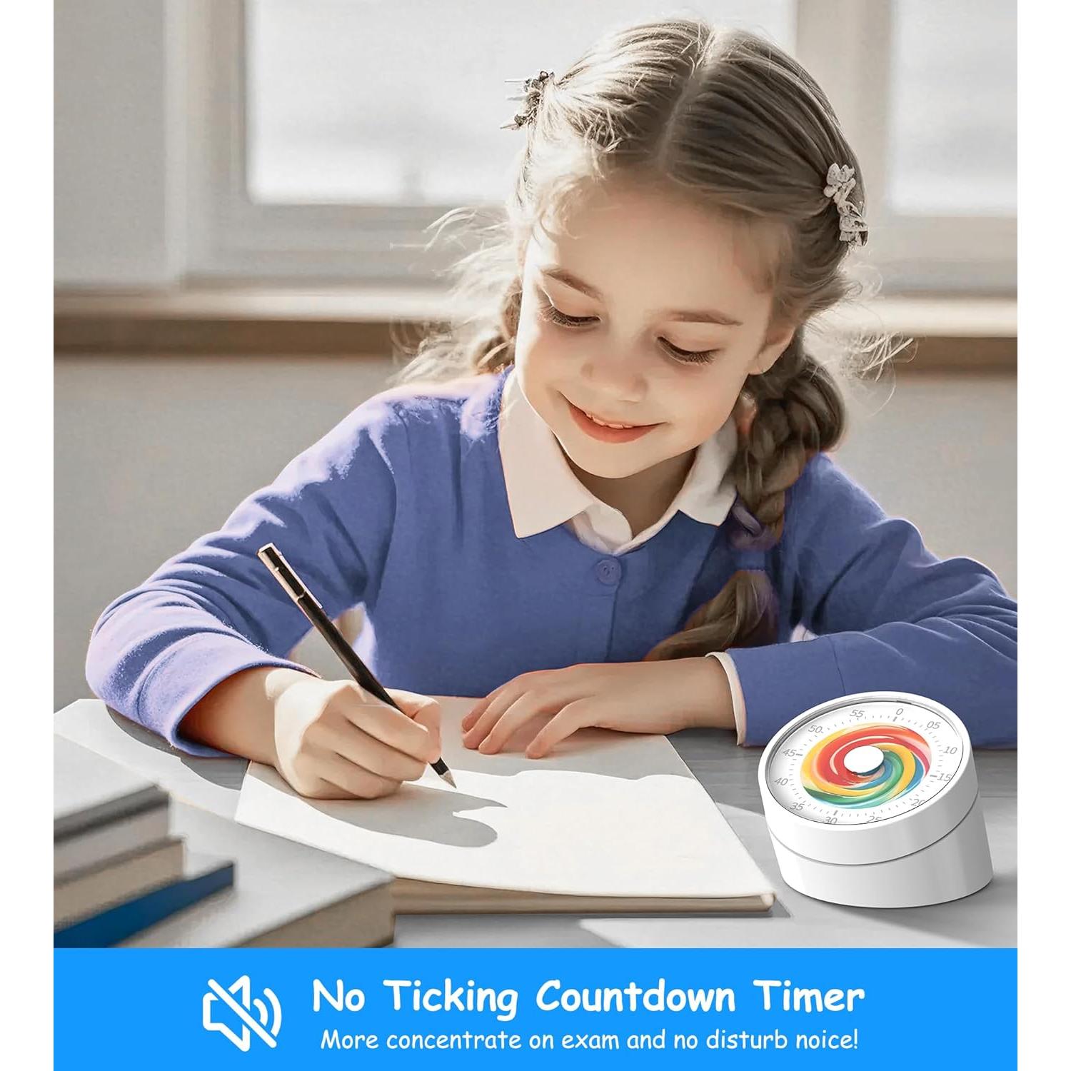 Temporizador Visual Rosenpatio para Niños 60 Minutos Piruleta