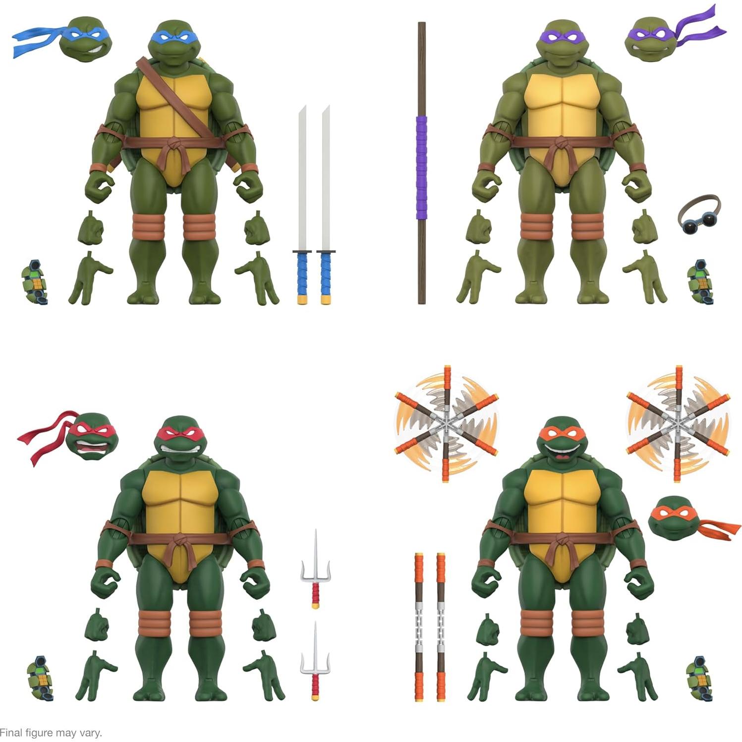 Figura de Acción Super7 TMNT Rafael 17.78 cm con Accesorios