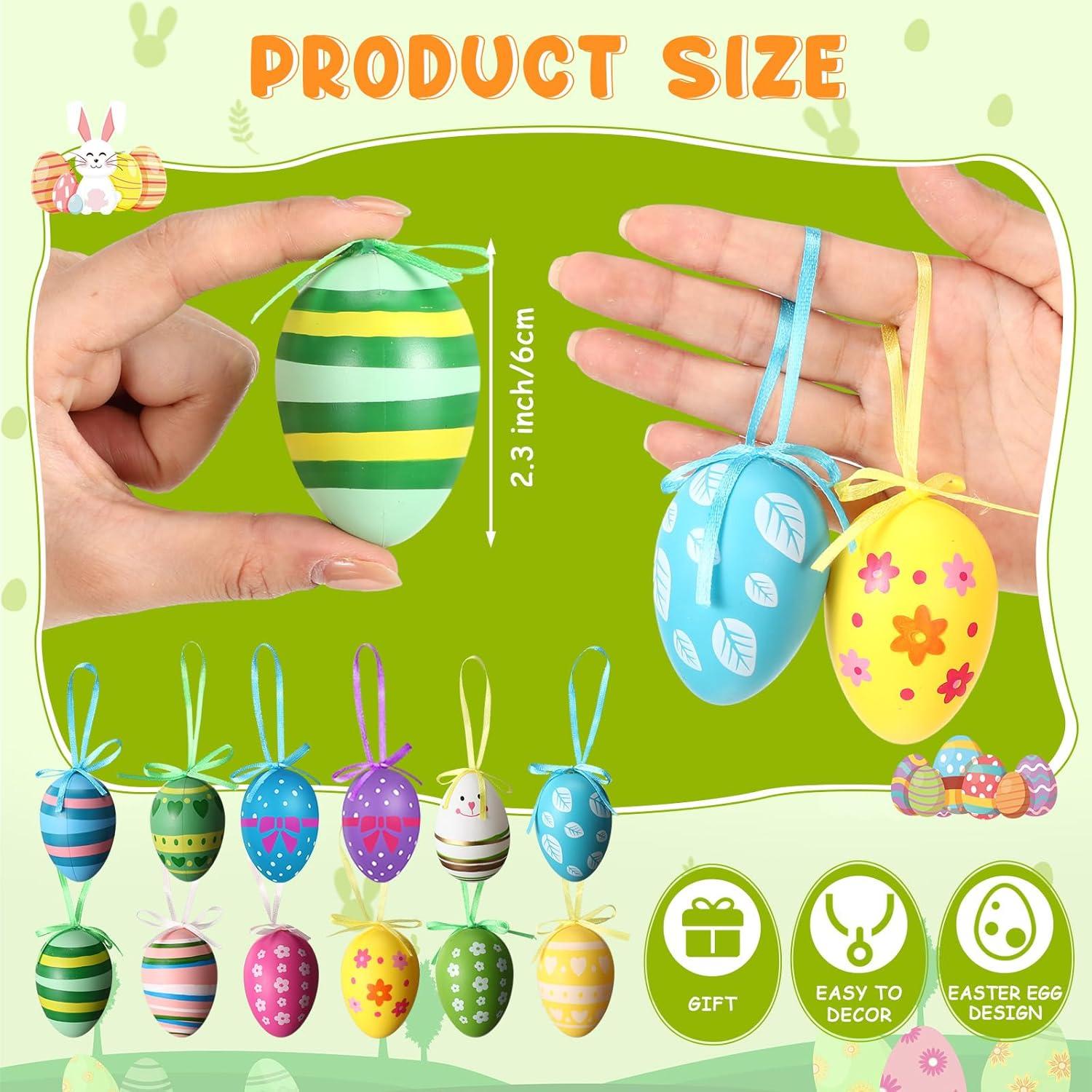 Árbol de Abedul Blanco de Pascua 1.2m con 24 Huevos y LED