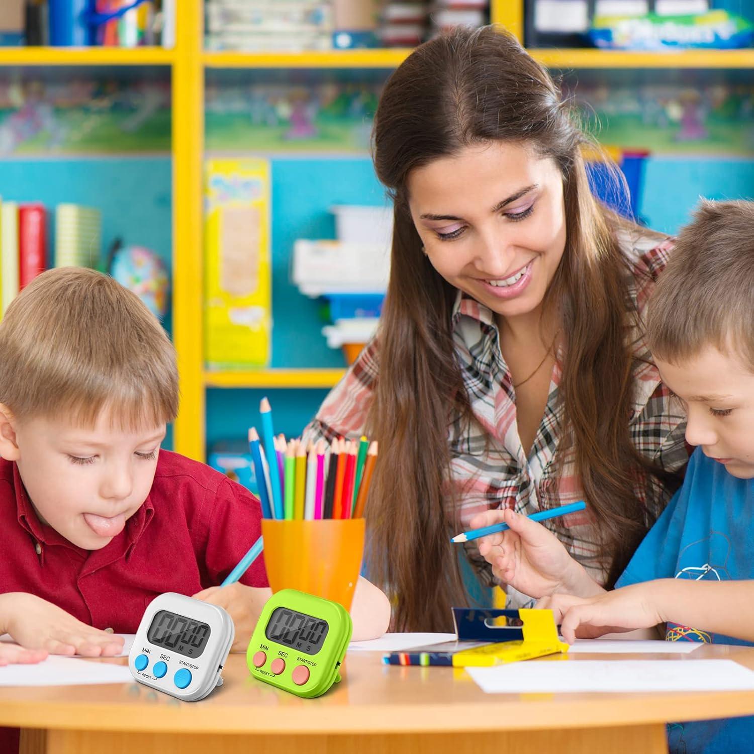 Temporizadores Digitales Xuhal 28 Pcs Magnéticos para Cocina