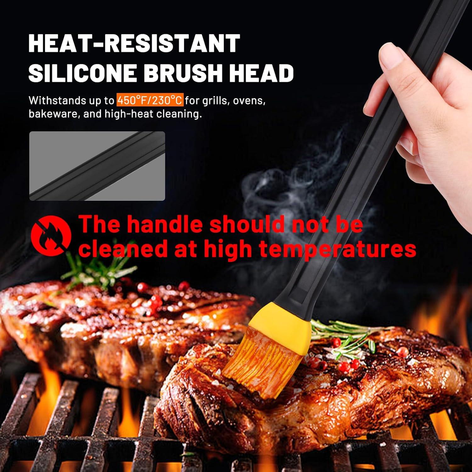 Brocha de Silicona Doble Color AmoreAngel 35.56 cm Antideslizante