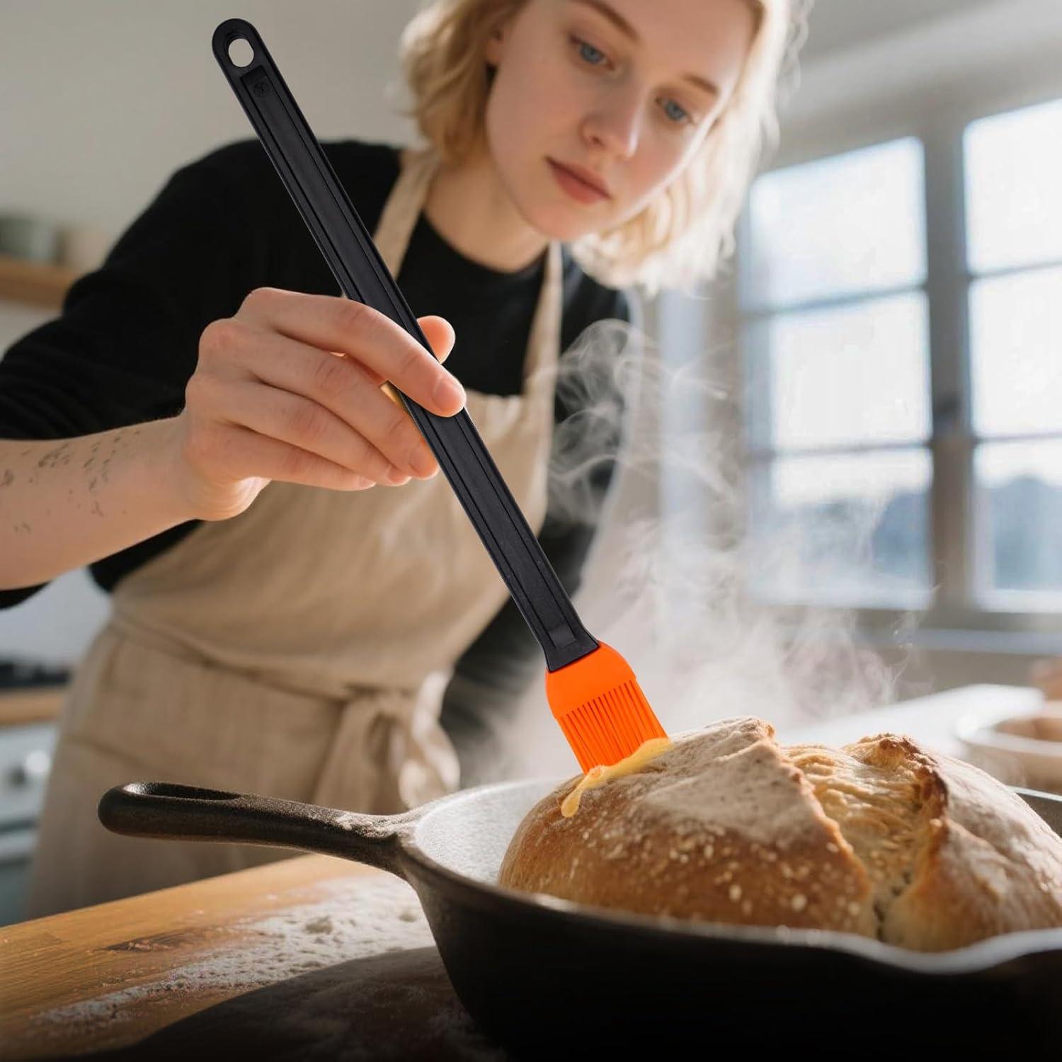 Brocha de Silicona Doble Color AmoreAngel 35.56 cm Antideslizante