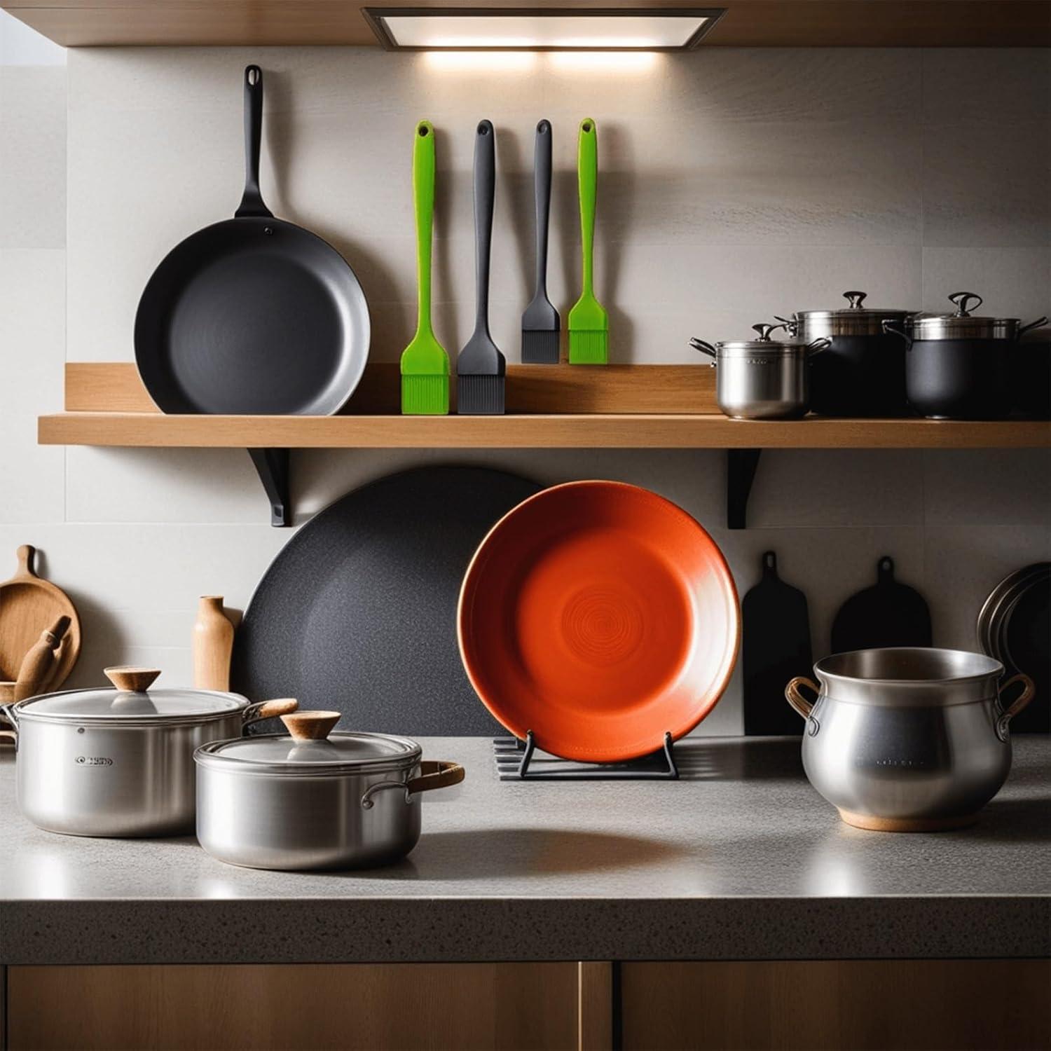 Brocha de Silicona Ortaco 2 Piezas para Hornear y Cocinar