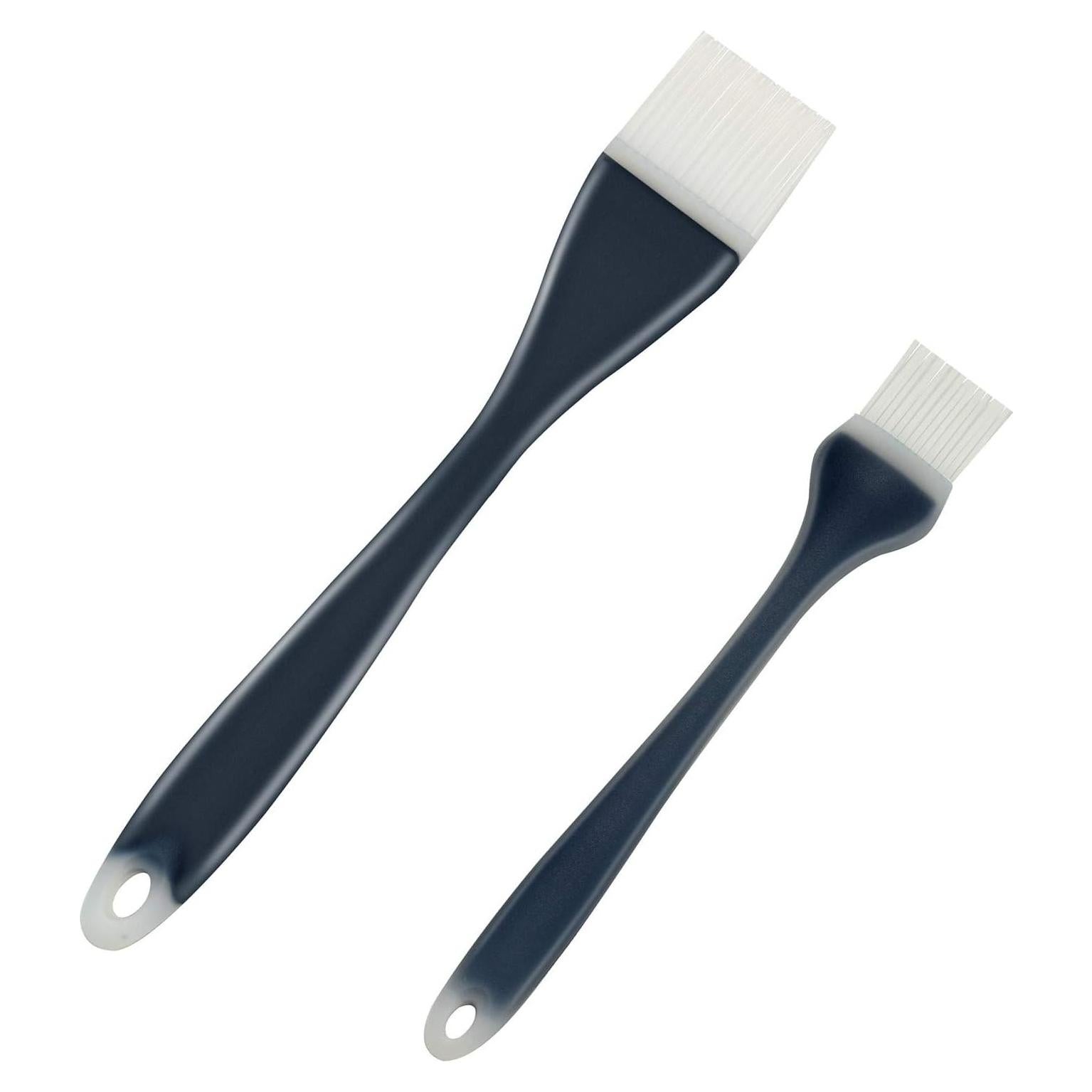 Juego de 2 Brochas de Silicona MJDFS para Basting 20.8 y 26.4 cm