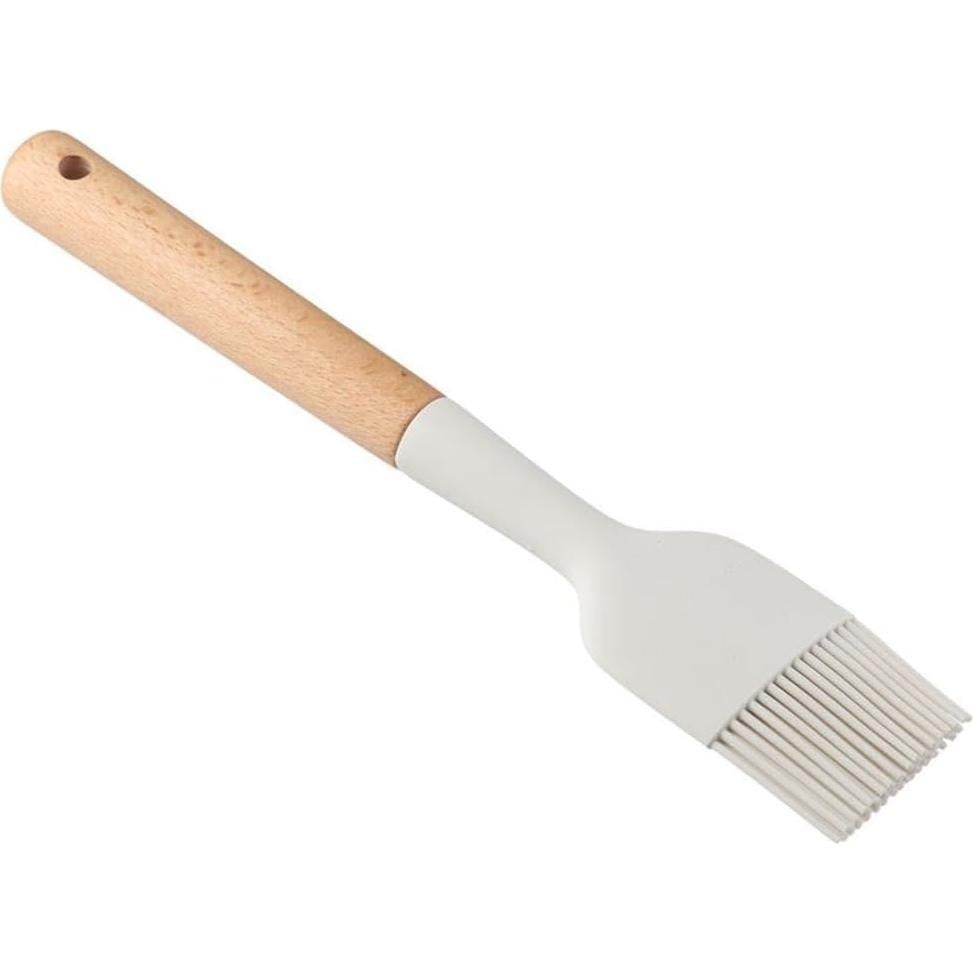 Set 2 Brochas de Silicona Hobbyme con Mango de Madera 23cm