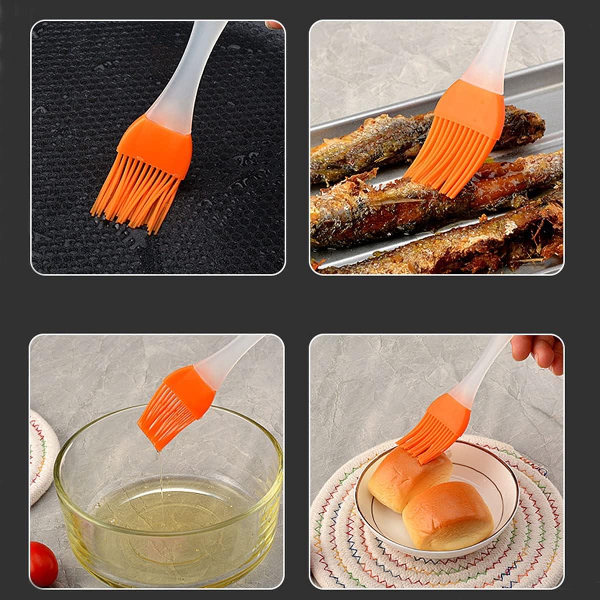 Juego de 4 Brochas de Silicona para Cocina y BBQ BINHAI