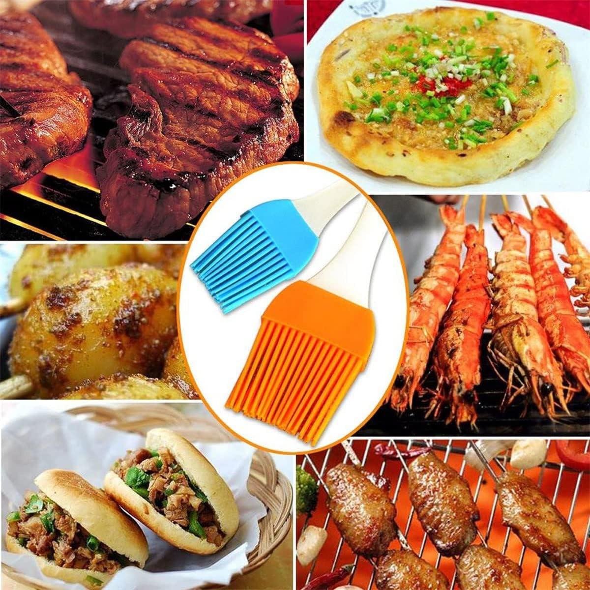 Juego de 4 Brochas de Silicona para Cocina y BBQ BINHAI