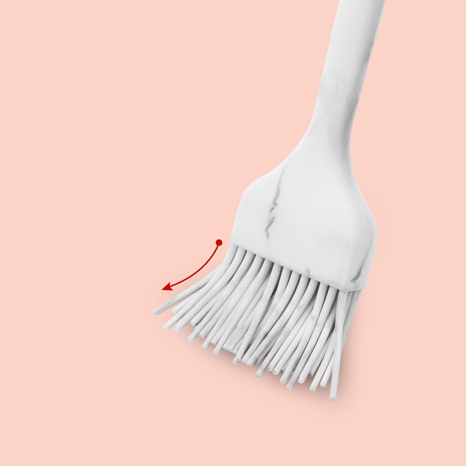 Juego de 2 brochas de silicona FIVETAS resistentes al calor