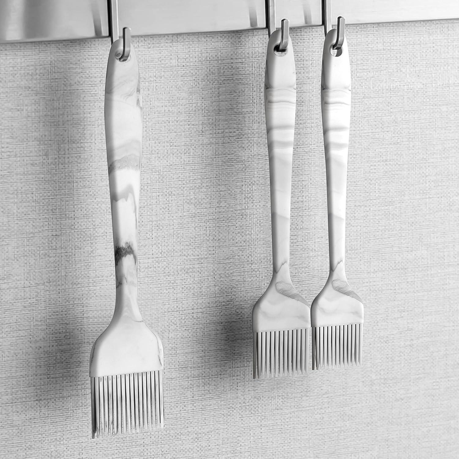 Juego de 2 brochas de silicona FIVETAS resistentes al calor