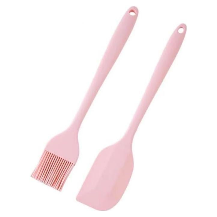 Juego de Brochas de Silicona WinAimer 2 Piezas Resistente al Calor