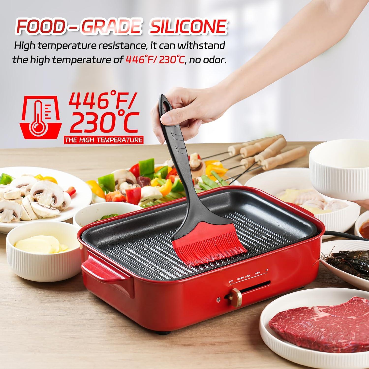 Brocha de Silicona Tuyotue 25.4cm Resistente al Calor