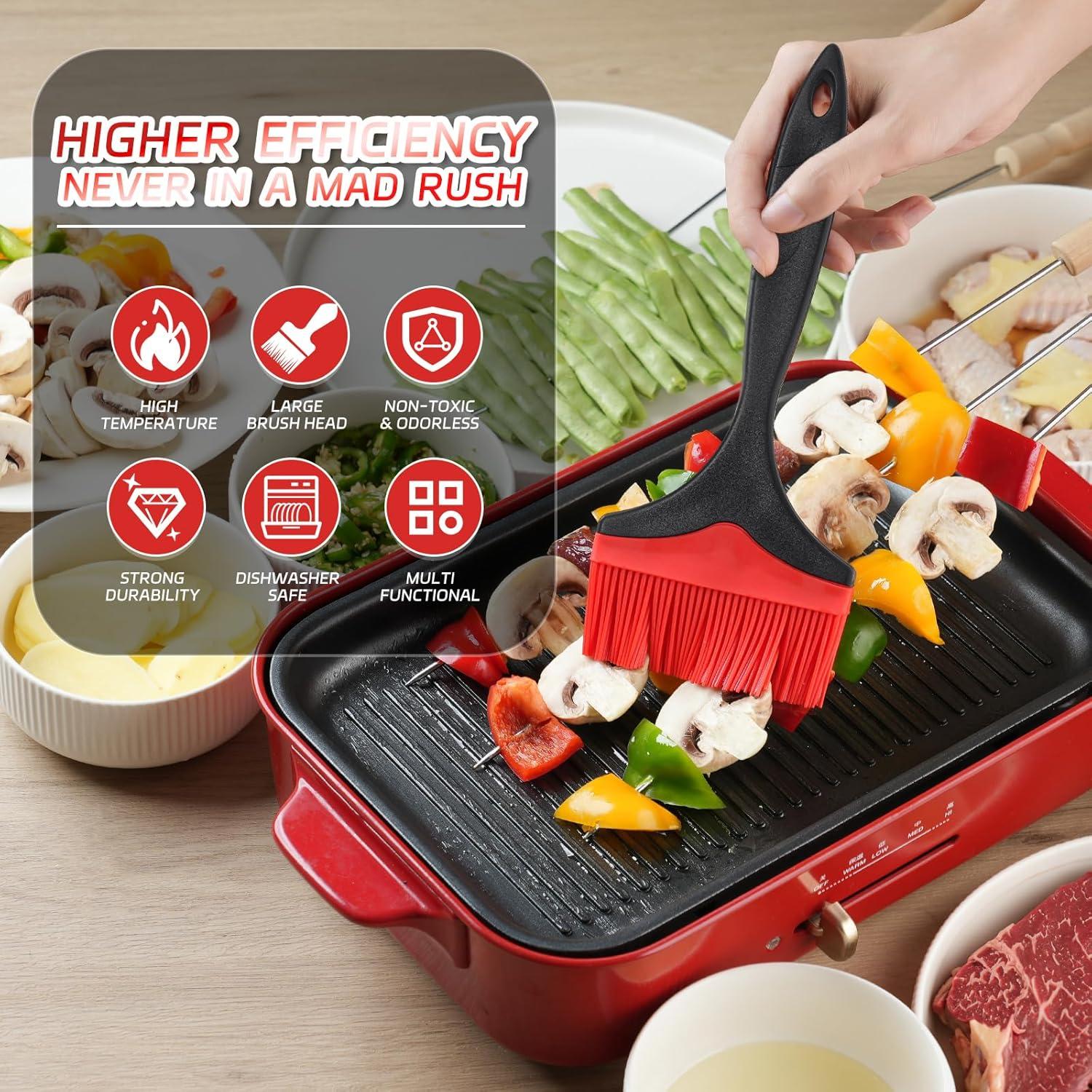 Brocha de Silicona Tuyotue 25.4cm Resistente al Calor