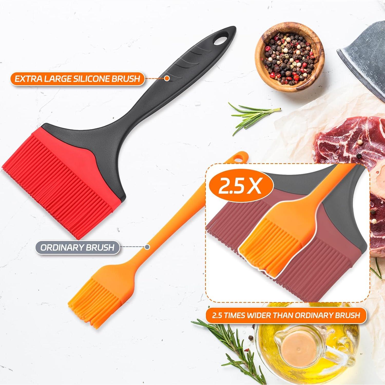 Brocha de Silicona Tuyotue 25.4cm Resistente al Calor