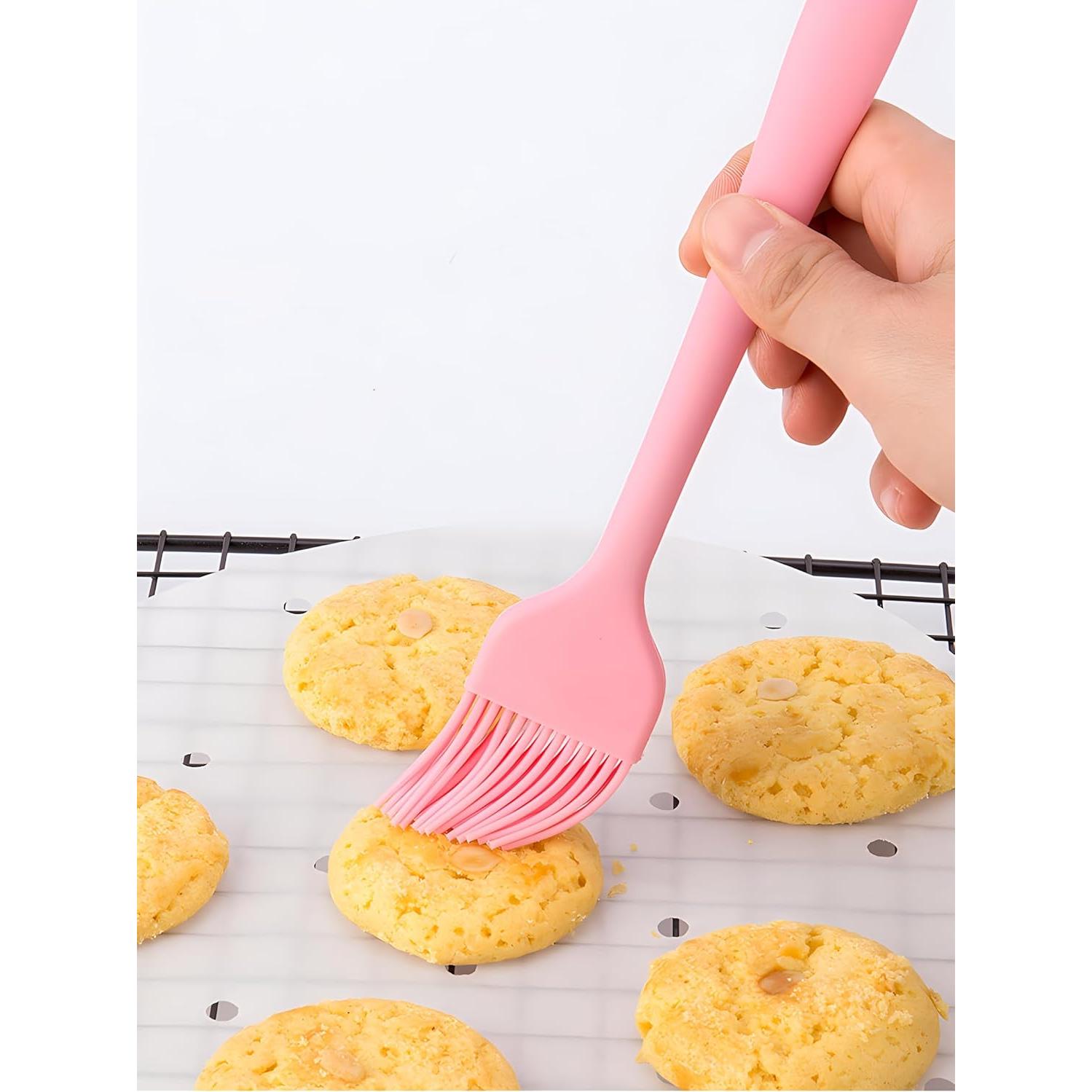 Paquete de 3 brochas de silicona YOFAN para untar